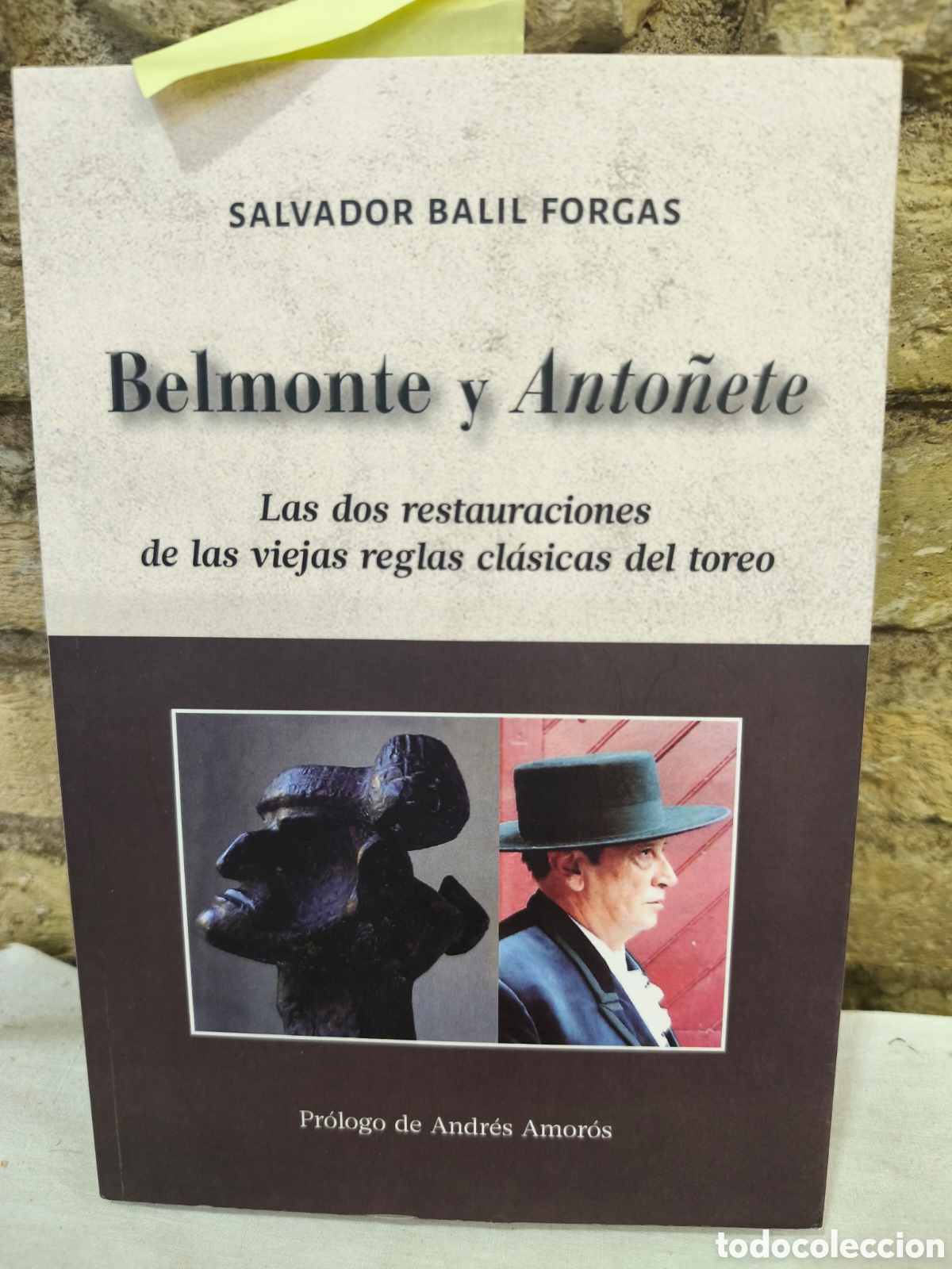 Tauromaquia: Belmonte y Anto&ntilde;iete, firmado