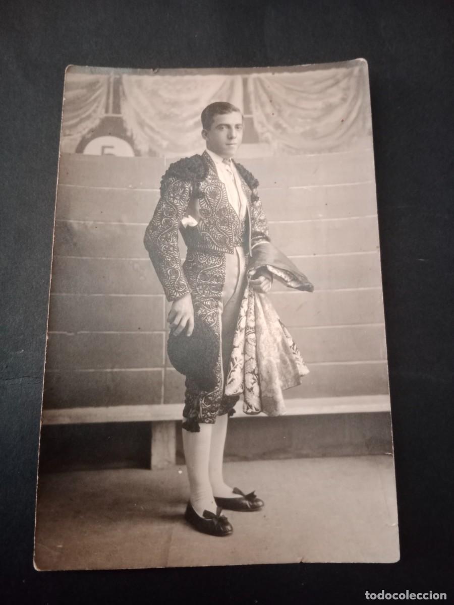 Tauromaquia: FOTOGRAFIA POSTAL TORERO RAMON LACRUZ - TRAJE DE LUCES - TAUROMAQUIA