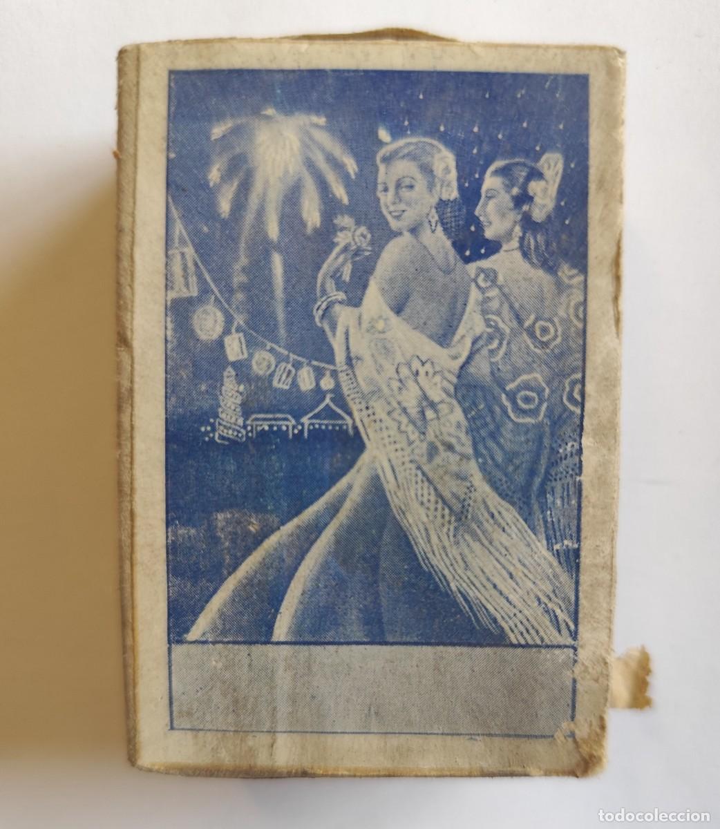 Tauromaquia: MANOLAS MUJERES ANDALUZAS FERIA, ANTIGUO TAMPON, PLANCHA DE MADERA Y METAL