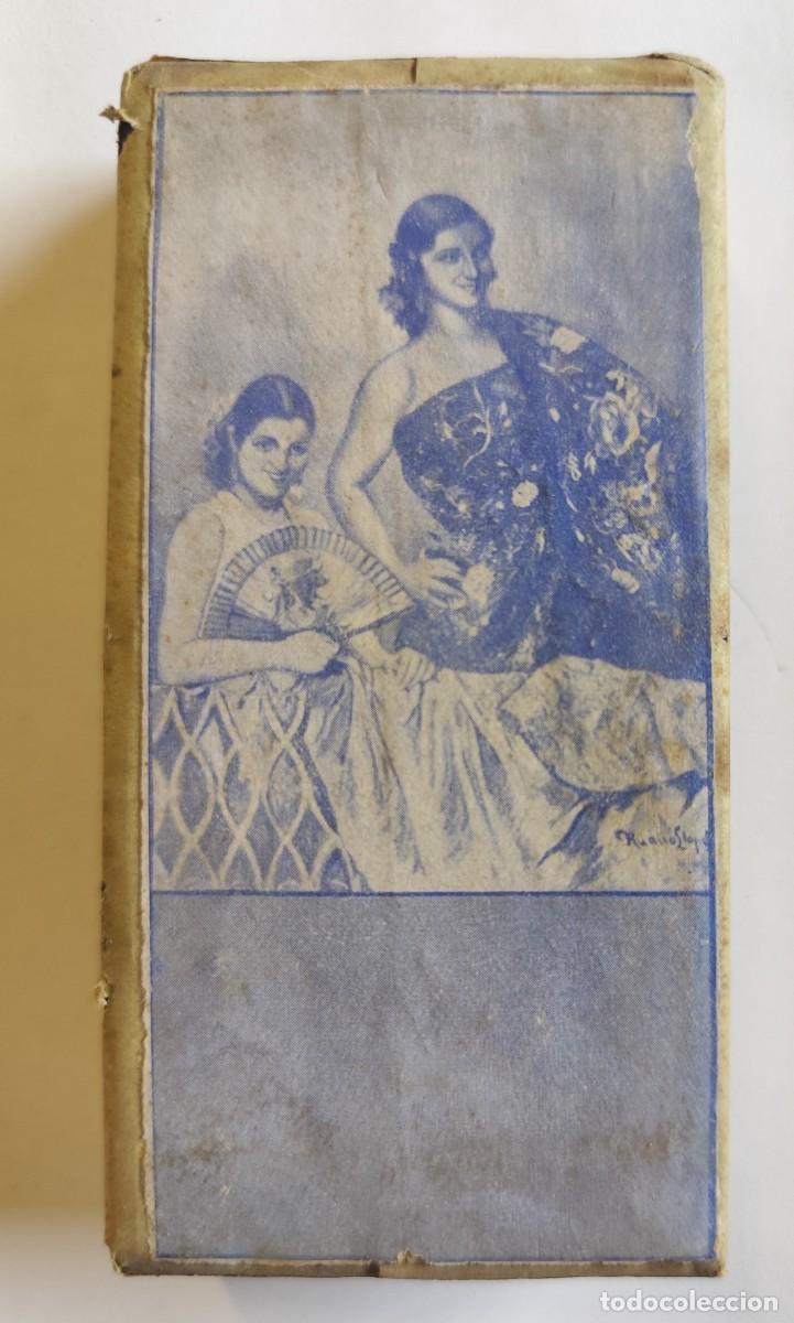 Tauromaquia: MANOLAS MUJERES ANDALUZAS toros, ANTIGUO TAMPON, PLANCHA DE MADERA Y METAL