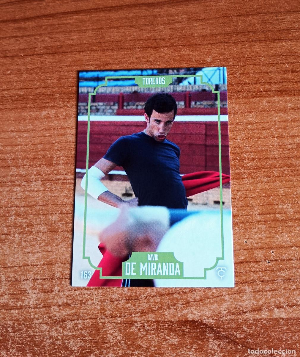 Tauromaquia: Cromo Taurocromos 2026 - N&ordm; 163 - Toreros - David de Miranda