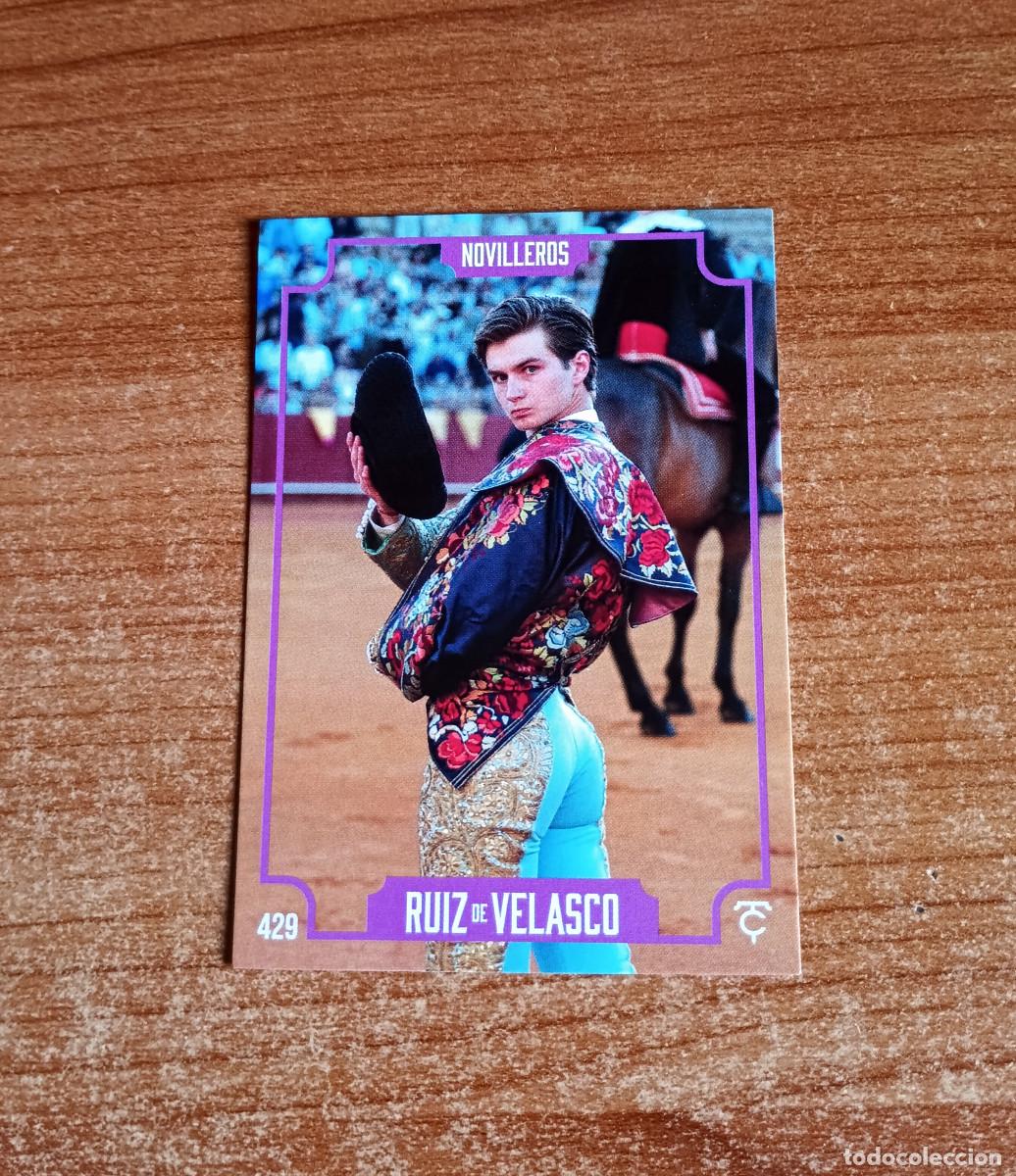 Tauromaquia: Cromo Taurocromos 2026 - N&ordm; 429 - Novilleros - Ruiz de Velasco