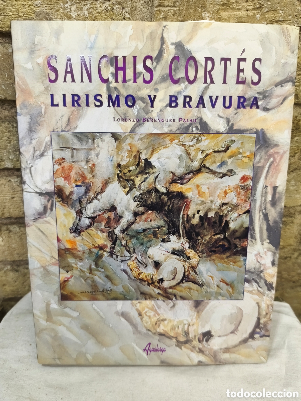 Tauromaquia: SANCHIS CORTES LIRISMO Y BRAVURA, incluye cat&aacute;logo exposici&oacute;n