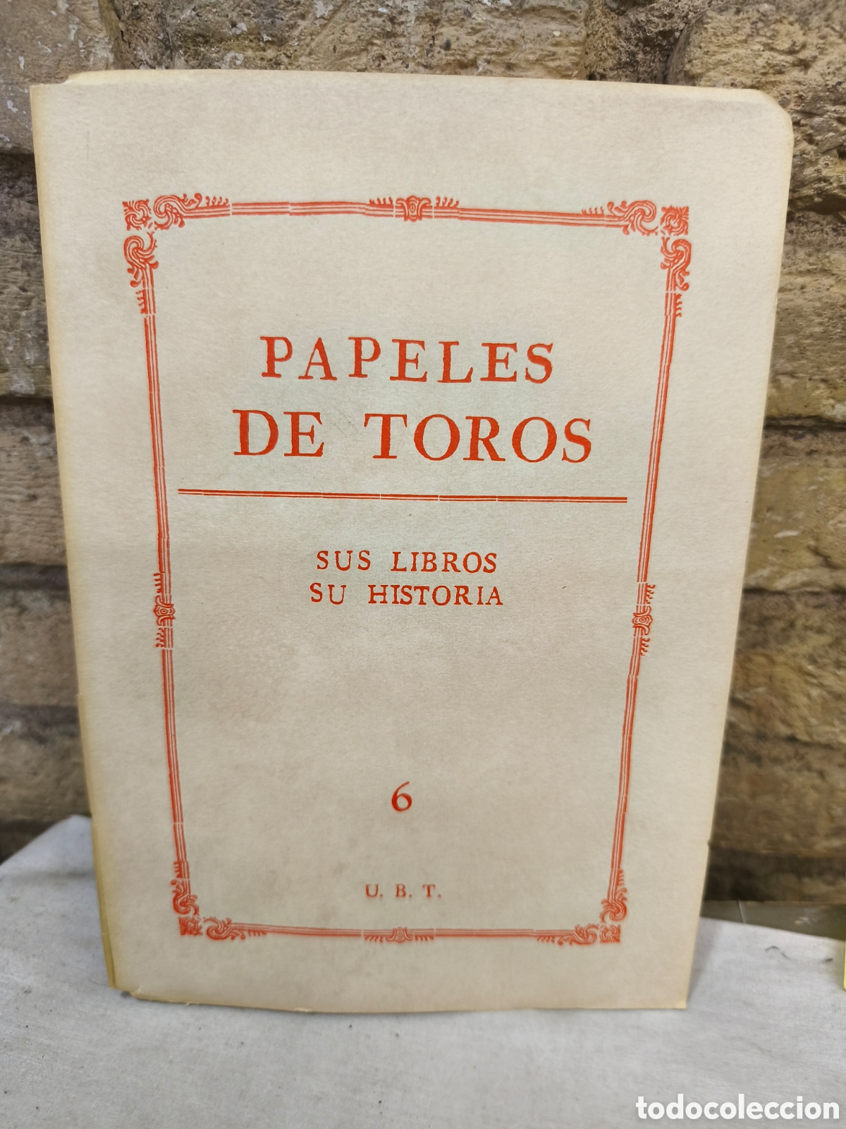 Tauromaquia: PAPELES DE TOROS, solo 210 ejemplares