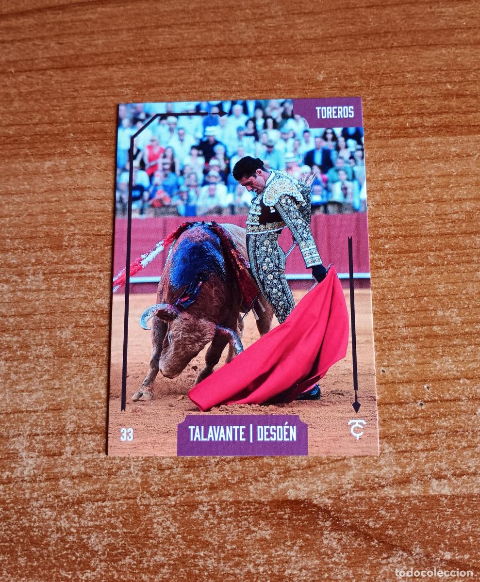 Tauromaquia: Cromo Taurocromos 2026 - N&ordm; 33 - Toreros - Alejandro Talavante - Desd&eacute;n