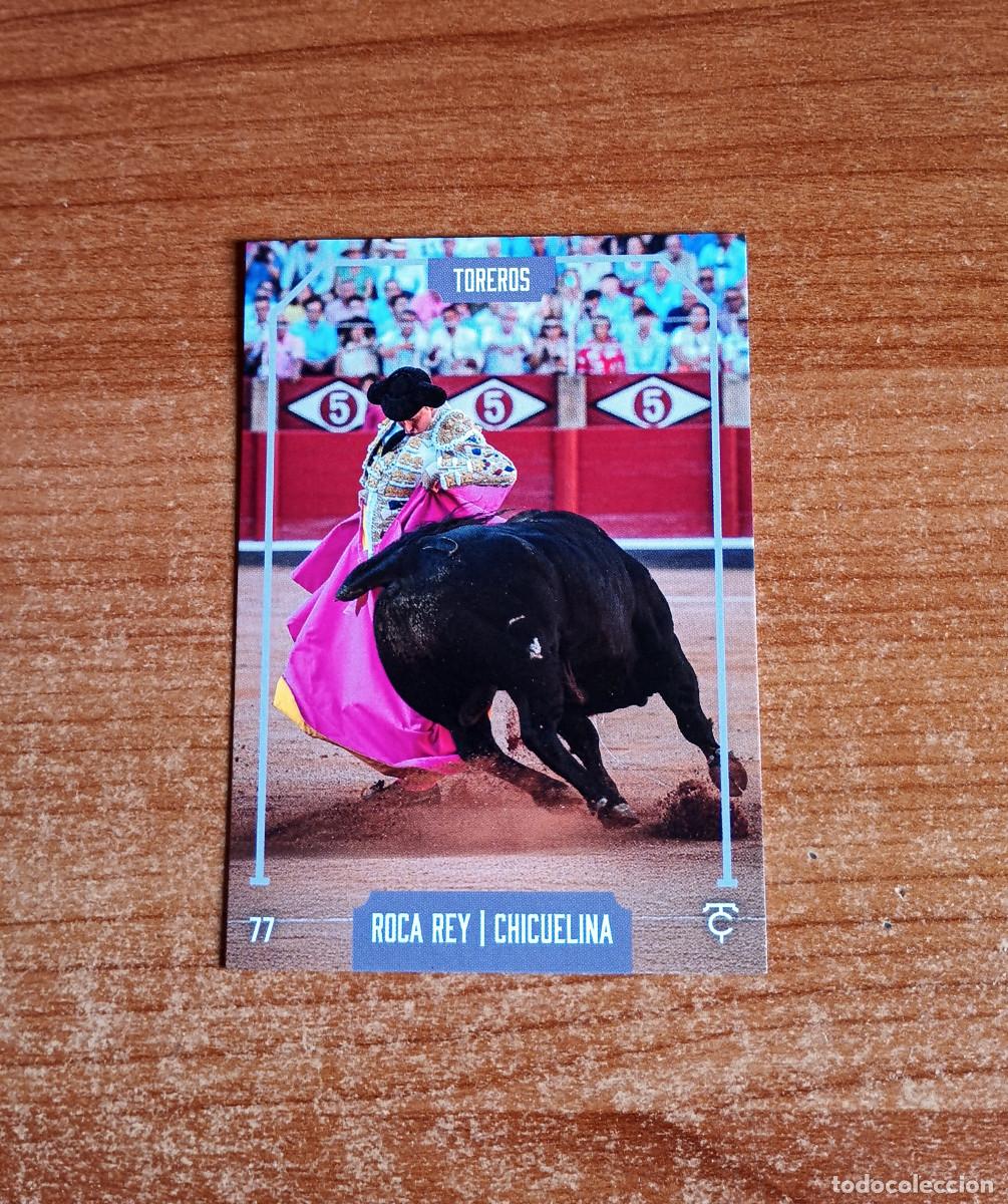 Tauromaquia: Cromo Taurocromos 2026 - N&ordm; 77 - Toreros - Roca Rey - Chicuelina
