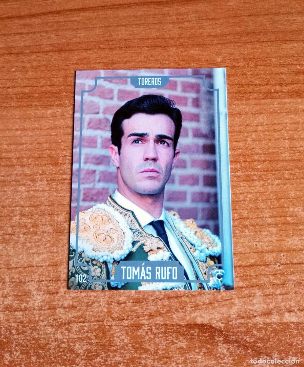 Tauromaquia: Cromo Taurocromos 2026 - N&ordm; 102 - Toreros - Tom&aacute;s Rufo