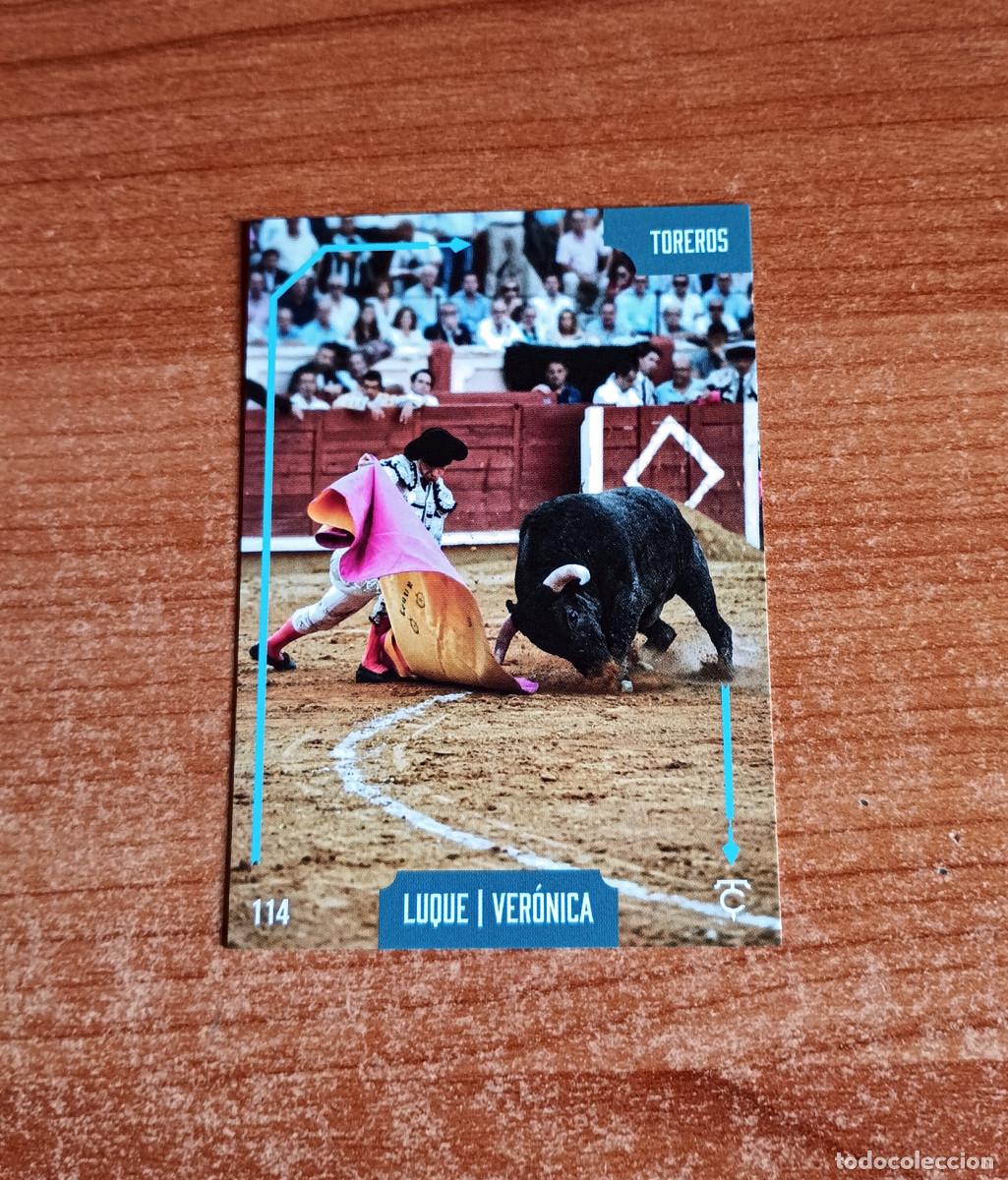 Tauromaquia: Cromo Taurocromos 2026 - N&ordm; 114 - Toreros - Daniel Luque - Ver&oacute;nica