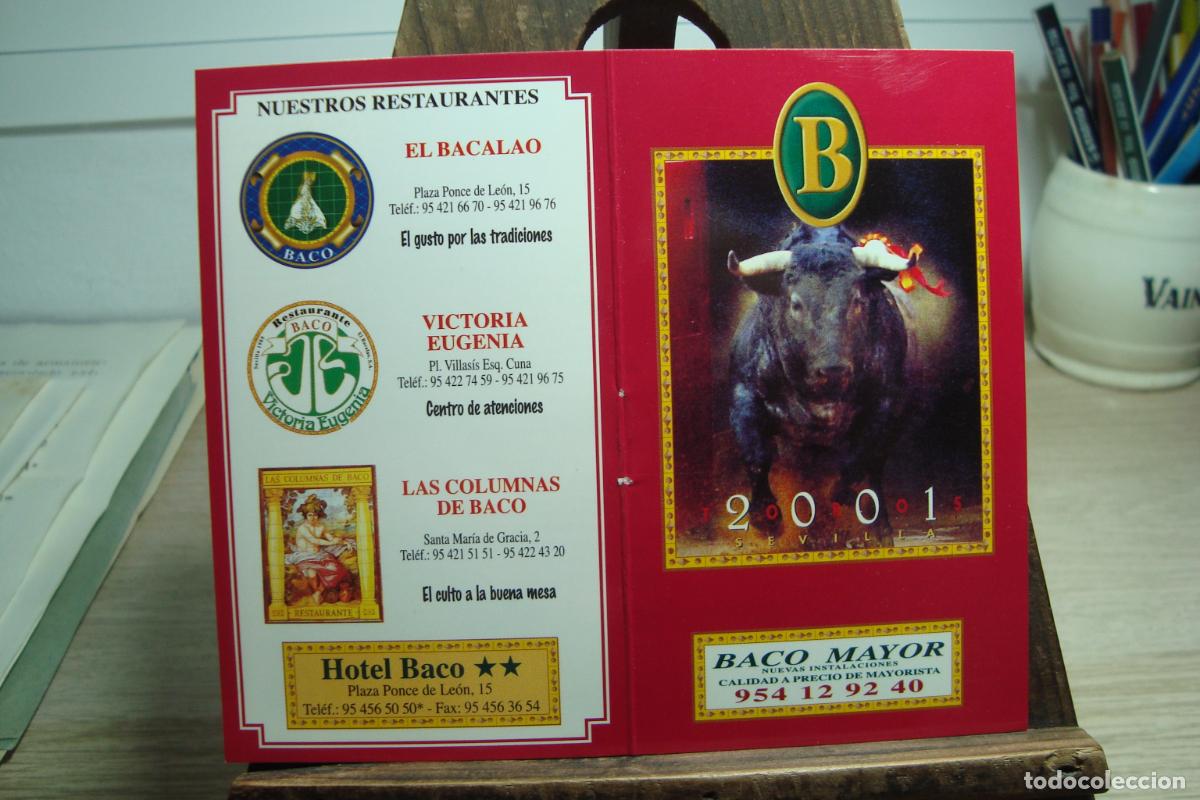 Tauromaquia: PROGRAMA TOROS EN SEVILLA 2001. MORANTE DE LA PUEBLA. ESPARTACO. EL JULI. JOSE TOMAS.JESULIN UBRIQUE