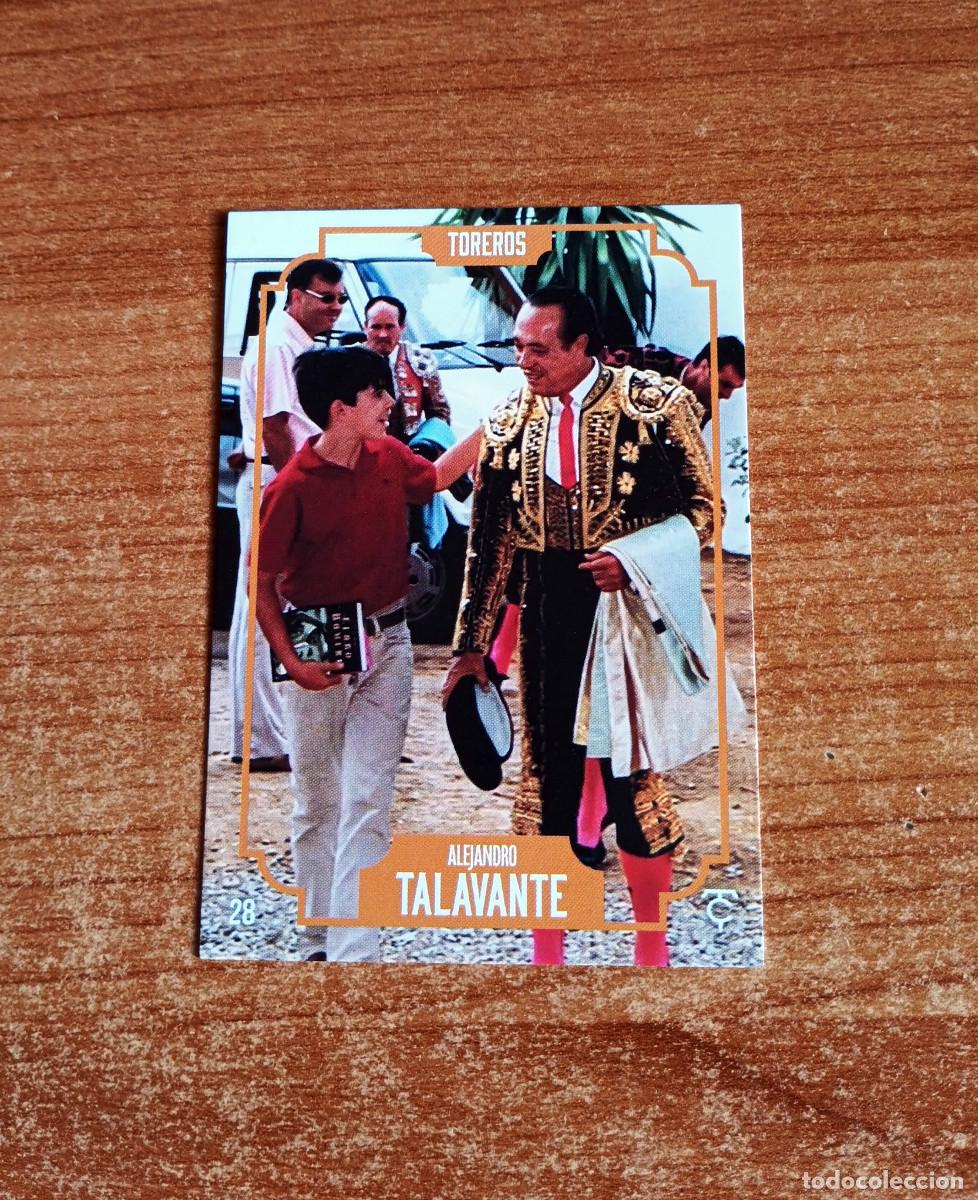 Tauromaquia: Cromo Taurocromos 2026 - N&ordm; 28 - Toreros - Alejandro Talavante con Curro Romero