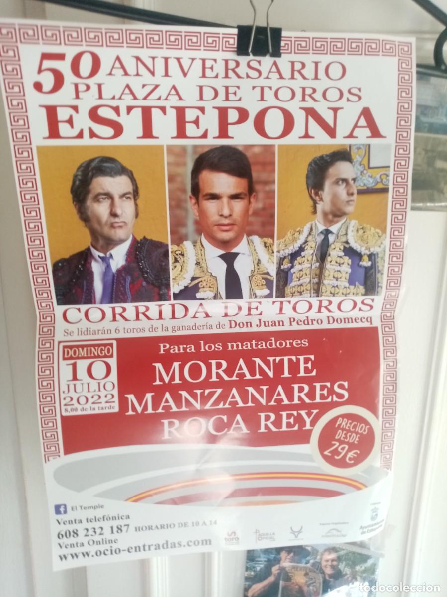 Tauromaquia: PLAZA DE TOROS DE ESTEPONA CON MORANTE MANZANARES Y ROCA REY 2022