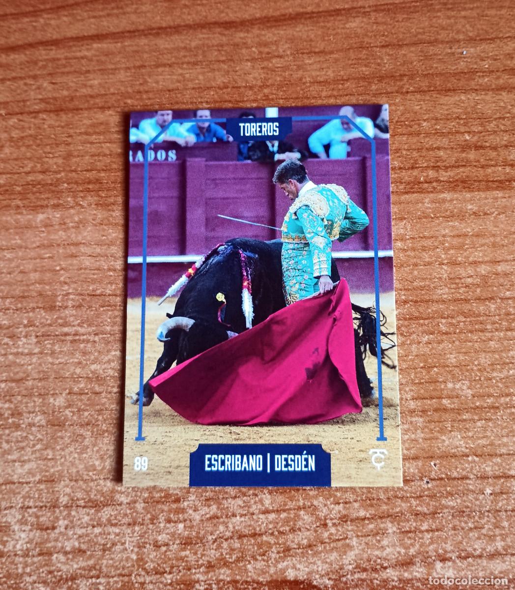 Tauromaquia: Cromo Taurocromos 2026 - N&ordm; 89 - Toreros - Manuel Escribano - Desd&eacute;n