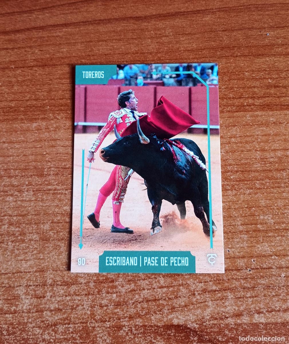 Tauromaquia: Cromo Taurocromos 2026 - N&ordm; 90 - Toreros - Manuel Escribano - Pase de pecho