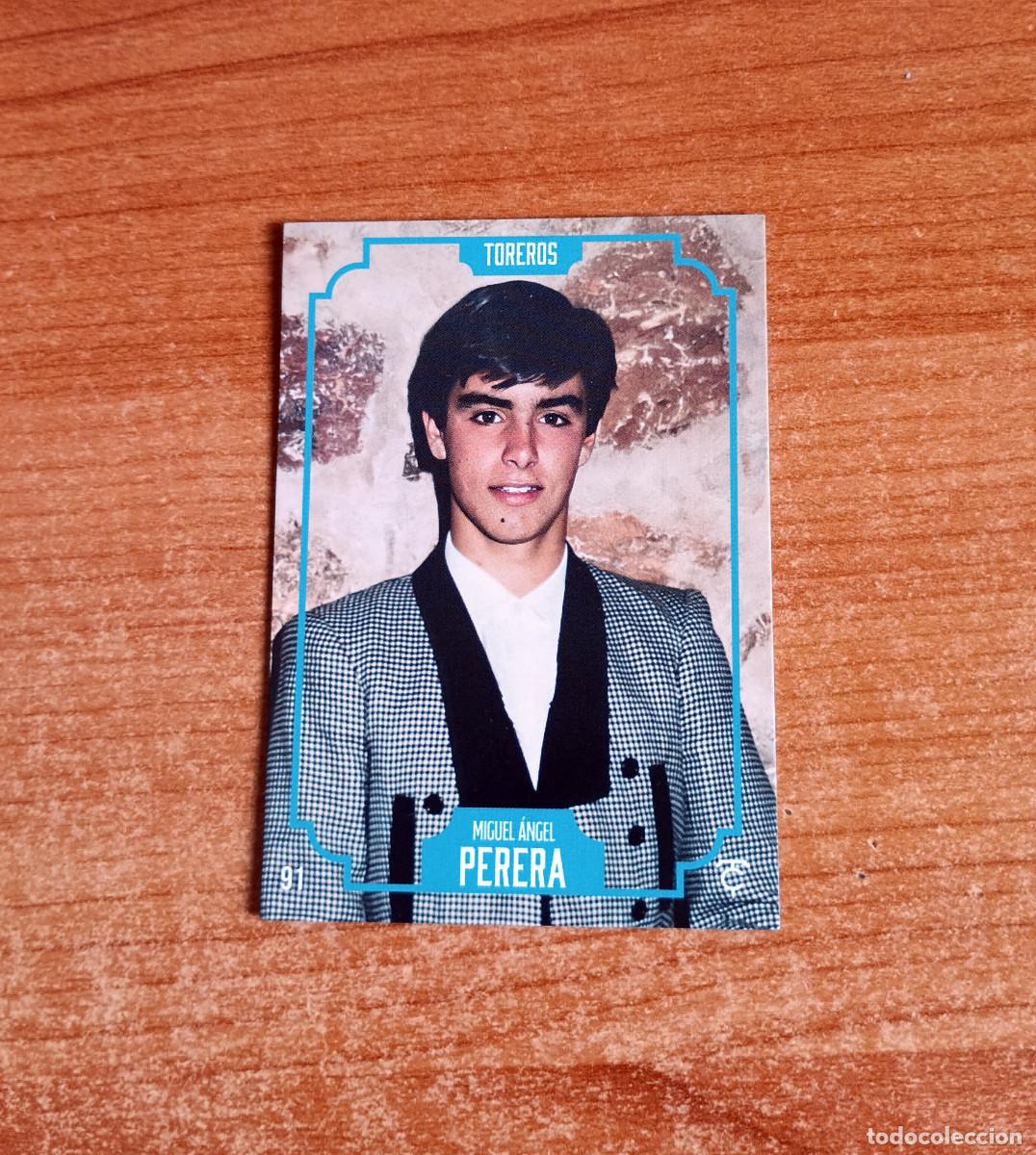 Tauromaquia: Cromo Taurocromos 2026 - N&ordm; 91 - Toreros - Miguel Angel Perera