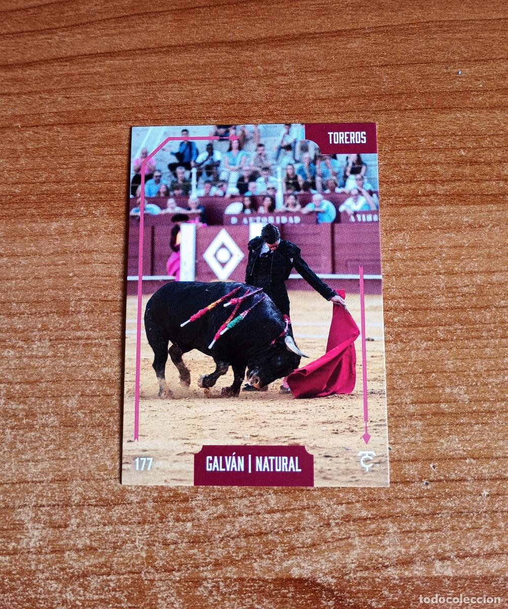 Tauromaquia: Cromo Taurocromos 2026 - N&ordm; 177- Toreros - David Galv&aacute;n - Natural
