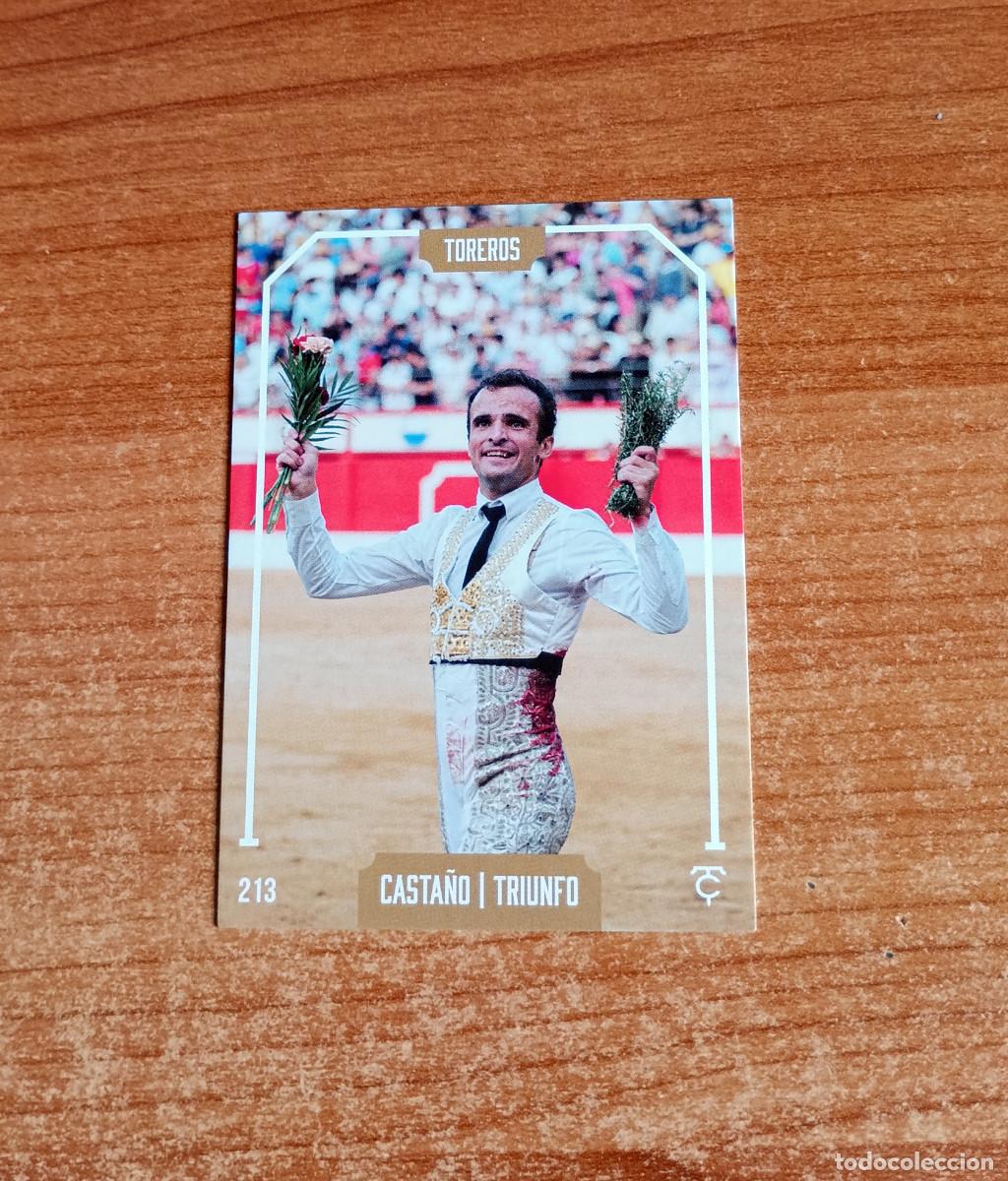 Tauromaquia: Cromo Taurocromos 2026 - N&ordm; 213 - Toreros - Dami&aacute;n Casta&ntilde;o - Triunfo