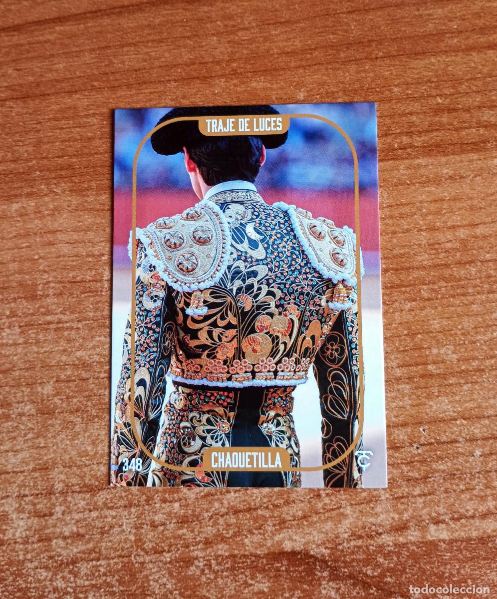 Tauromaquia: Cromo Taurocromos 2026 - N&ordm; 348 - Traje de luces - Chaquetilla