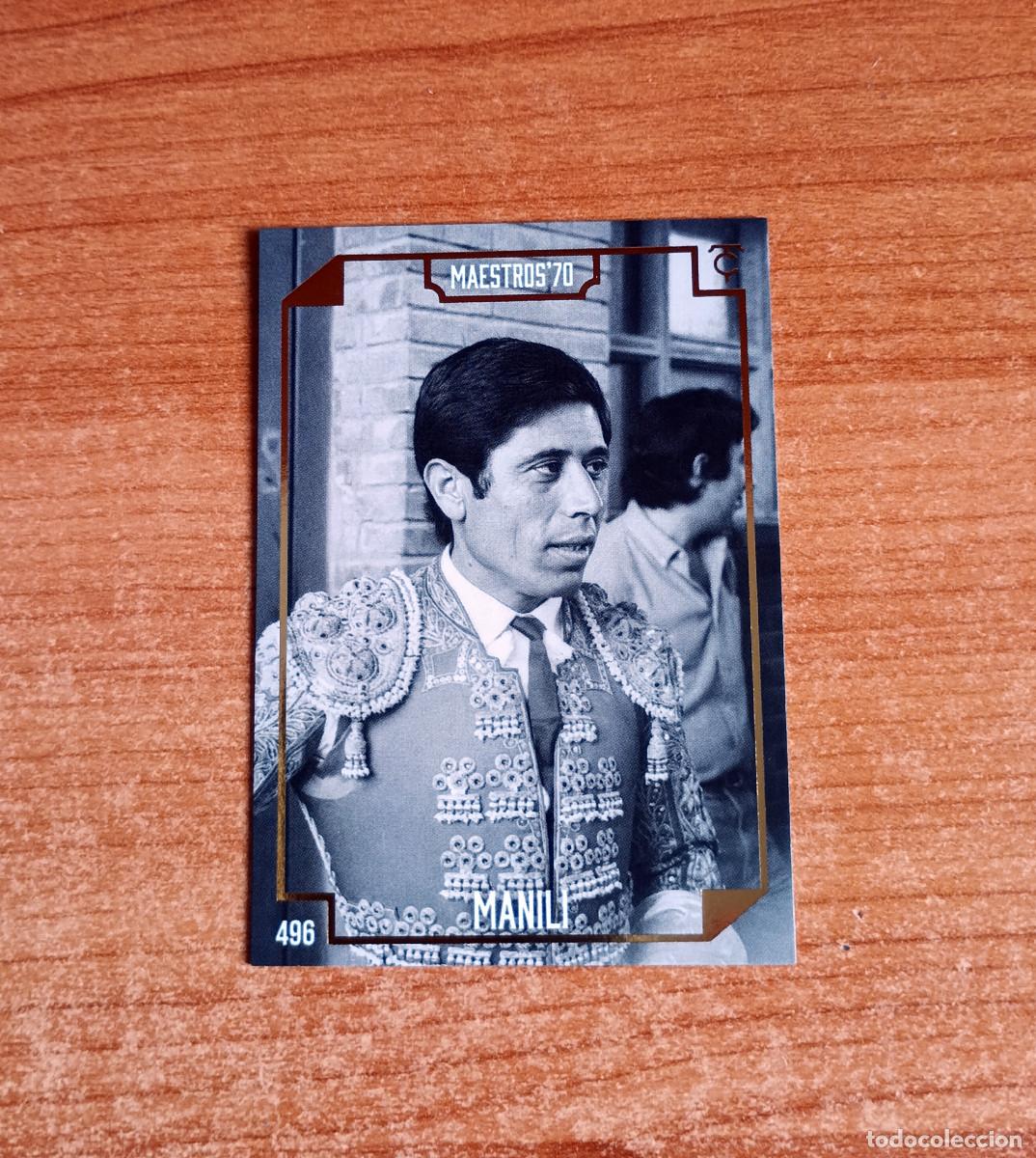 Tauromaquia: Cromo Taurocromos 2026 - N&ordm; 496 - Maestros'70 - Manili