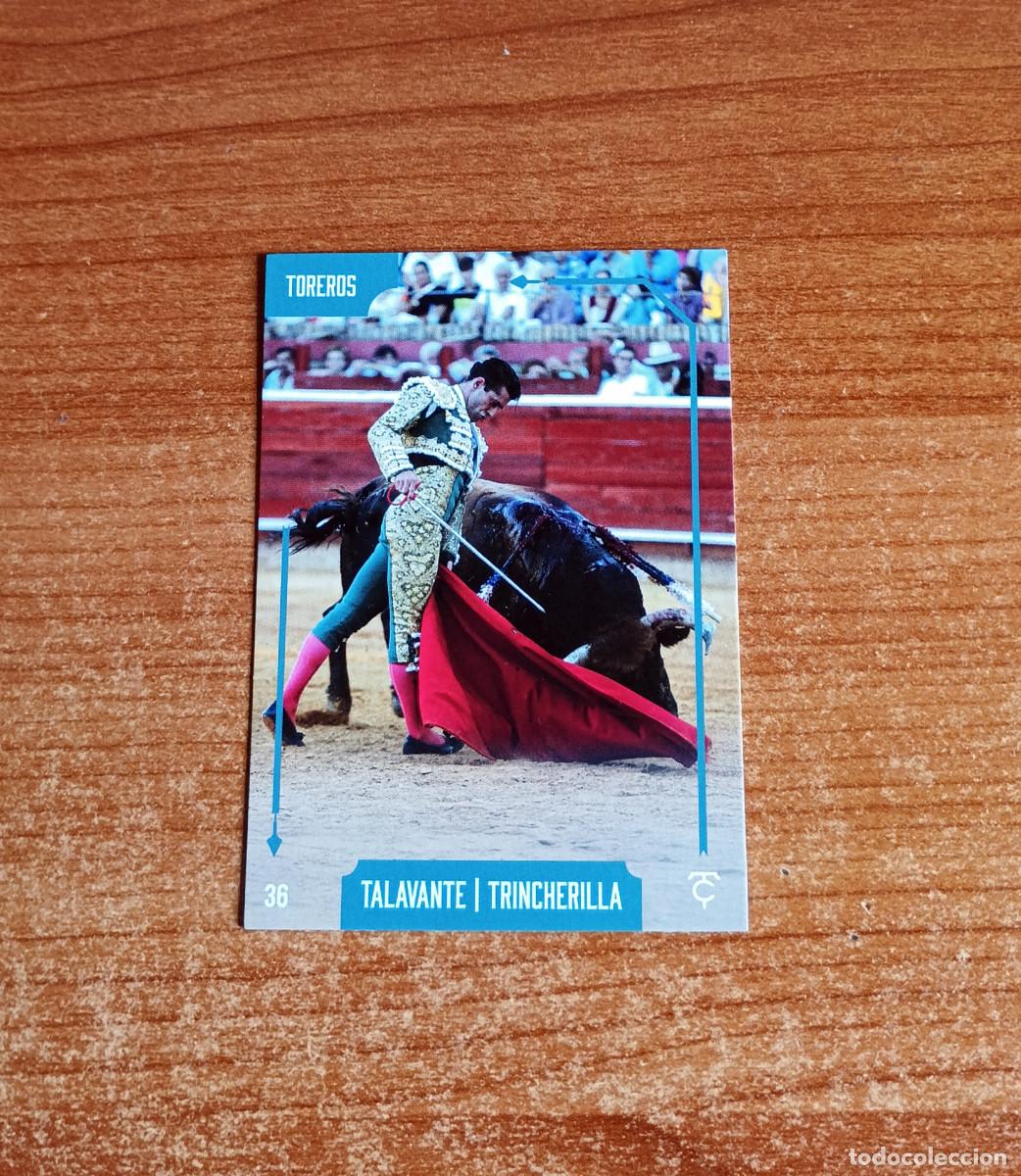Tauromaquia: Cromo Taurocromos 2026 - N&ordm; 36 - Toreros - Talavante - Trincherilla