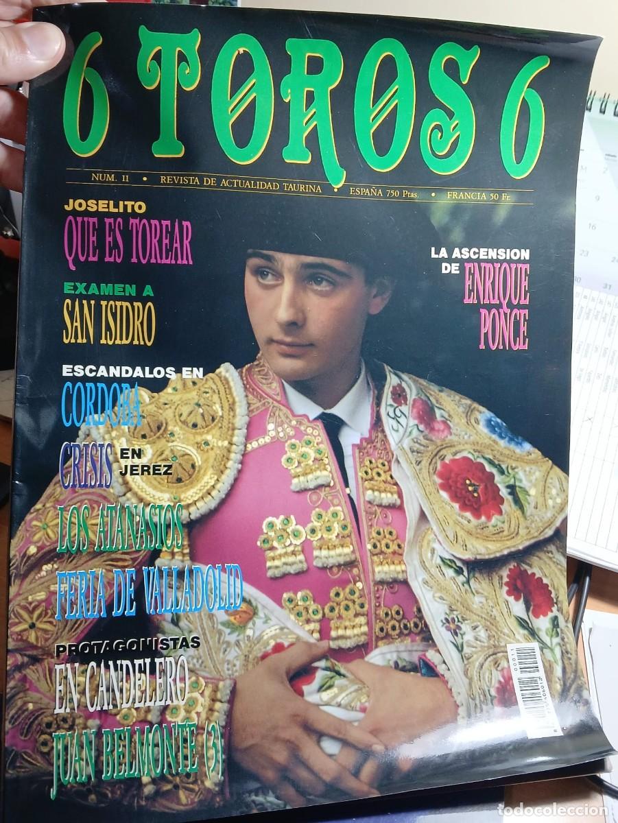 Tauromaquia: REVISTA 6 TOROS 6 N&ordm; 11. A&Ntilde;O 1992