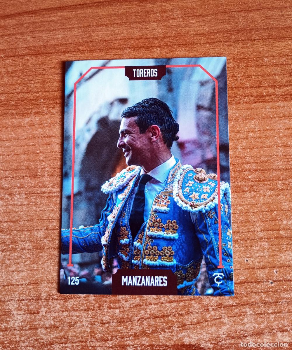Tauromaquia: Cromo Taurocromos 2026 - N&ordm; 125 - Toreros - Manzanares