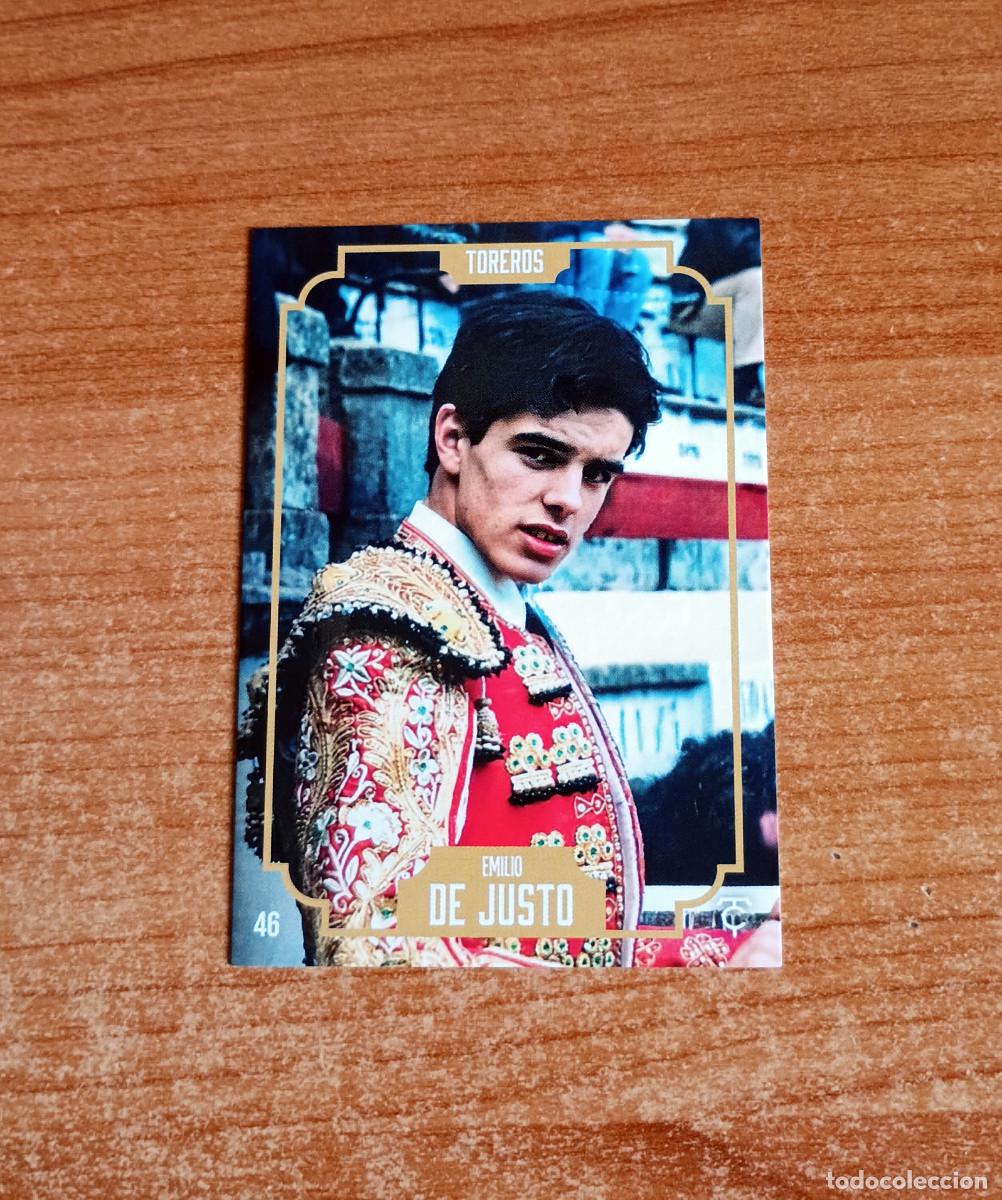 Tauromaquia: Cromo Taurocromos 2026 - N&ordm; 46 - Toreros - Emilio de Justo