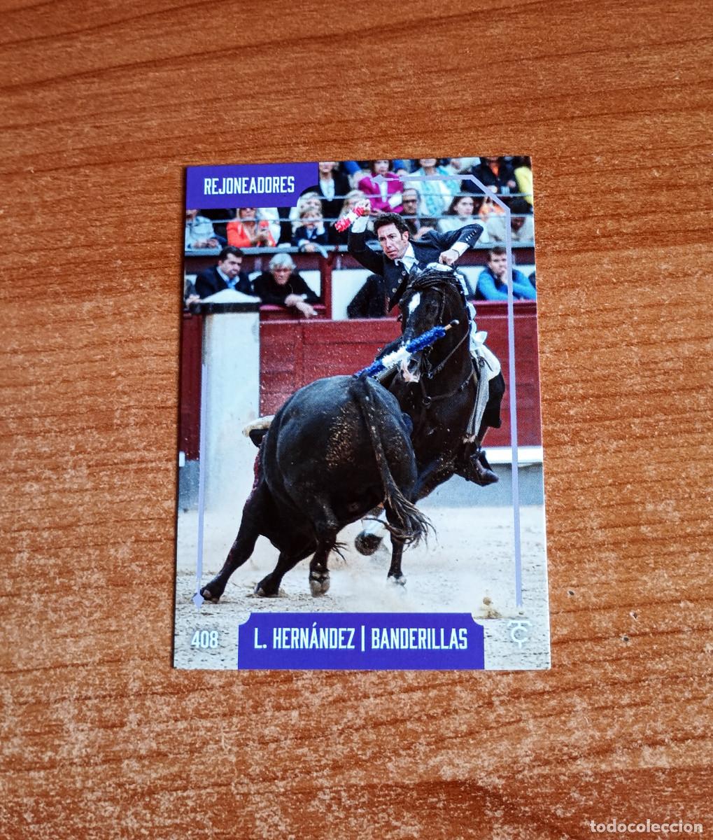 Tauromaquia: Cromo Taurocromos 2026 - N&ordm; 408 - Rejoneadores - Leonardo Hern&aacute;ndez - Banderillas