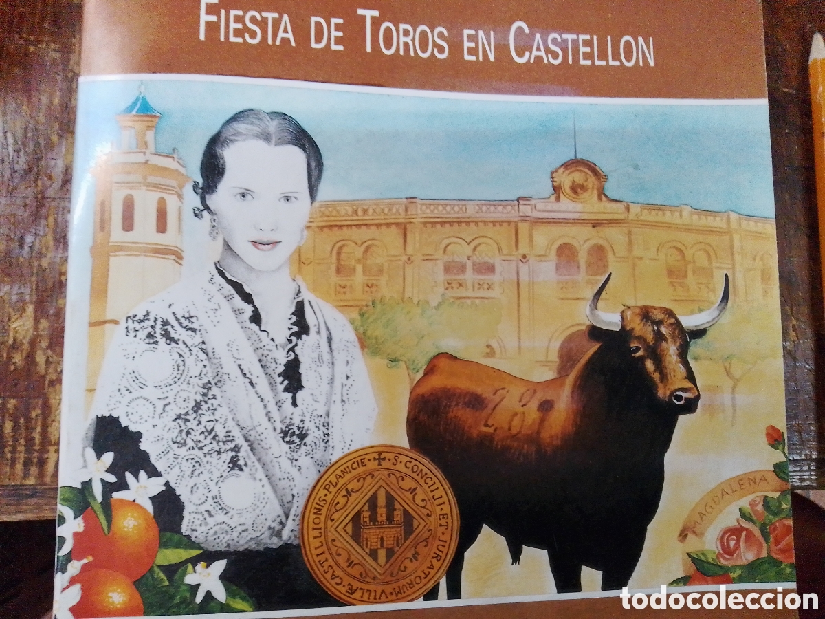 Tauromaquia: FIESTA DE TOROS EN CASTELLON. DIAZ MANTECA, EUGENIO - IGLESIAS DIAZ. DIP. DE CASTELLON. 1991