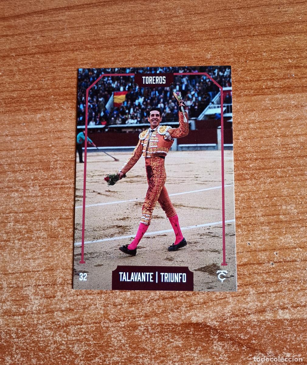 Tauromaquia: Cromo Taurocromos 2026 - N&ordm; 32 - Toreros - Talavante - Triunfo