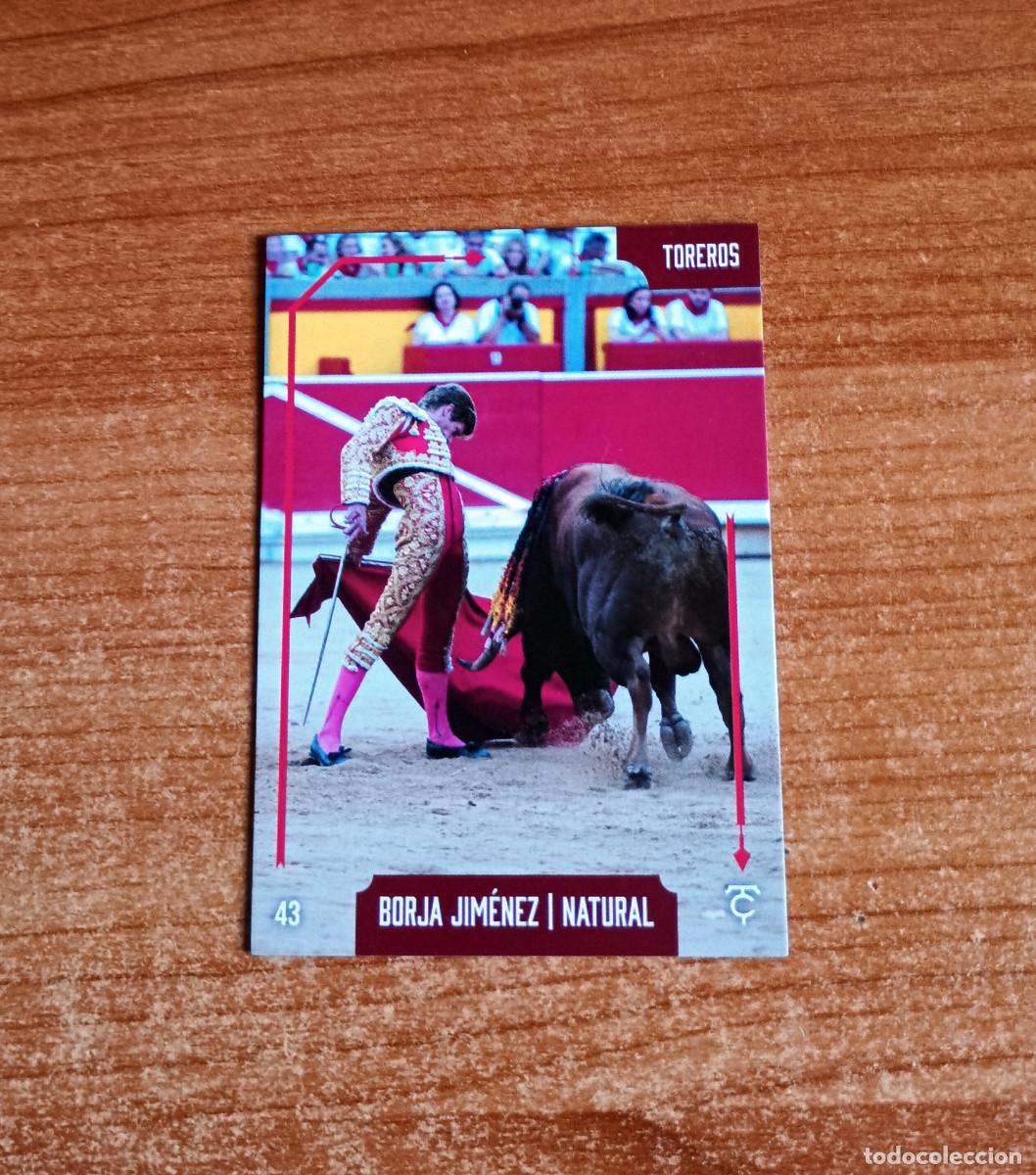 Tauromaquia: Cromo Taurocromos 2026 - N&ordm; 43 - Toreros - Borja Jim&eacute;nez - Natural