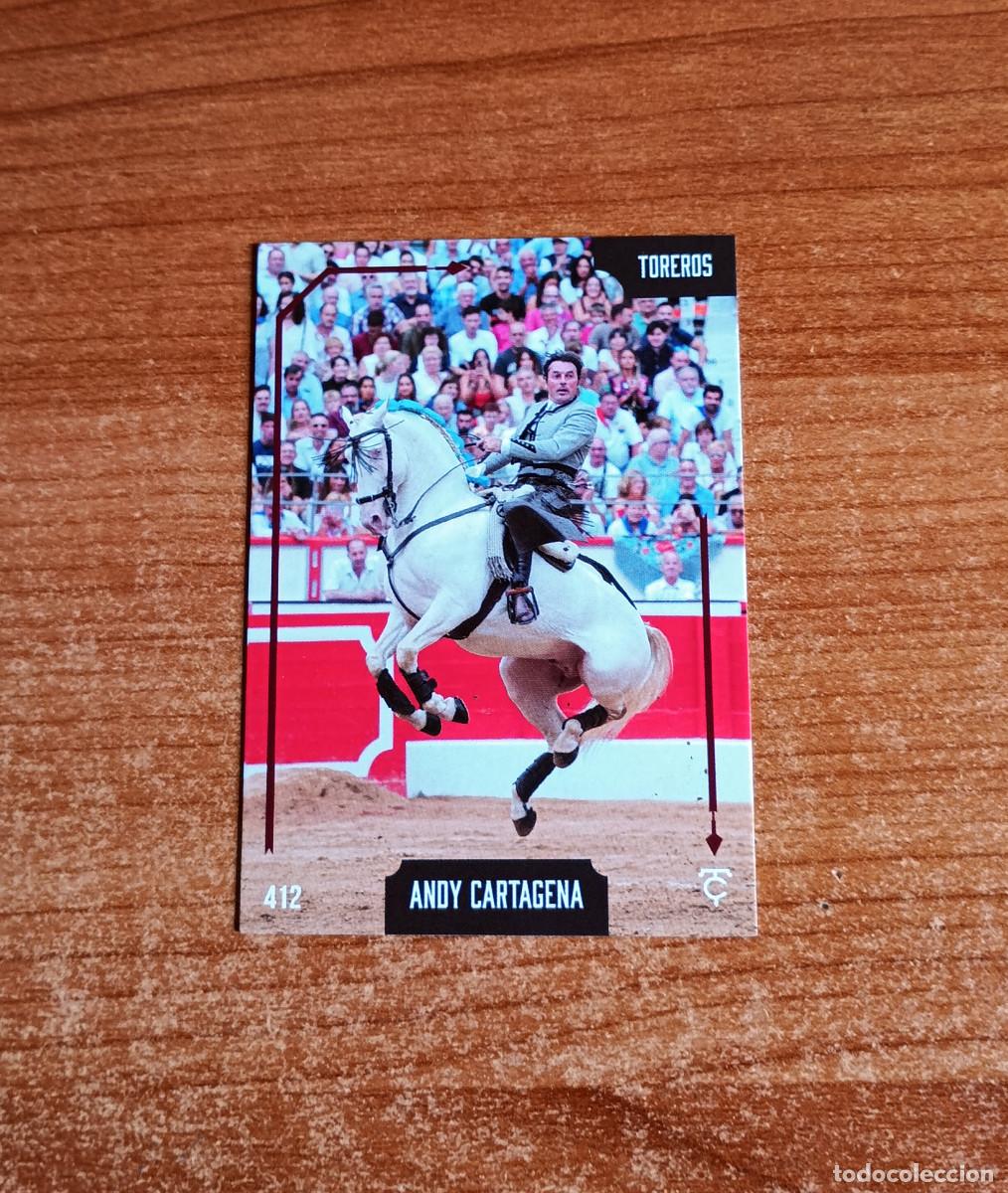 Tauromaquia: Cromo Taurocromos 2026 - N&ordm; 412 - Rejoneadores - Andy Cartagena