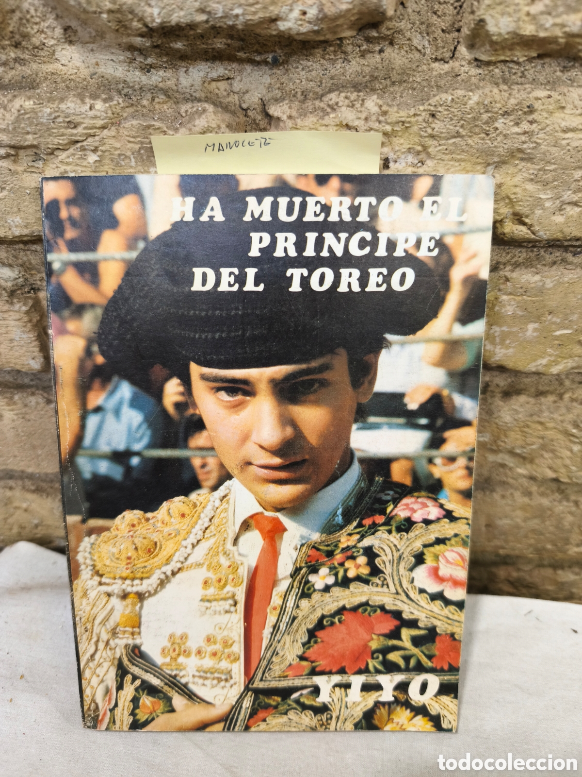 Tauromaquia: YIYO Ha muerto el Principe del toreo.