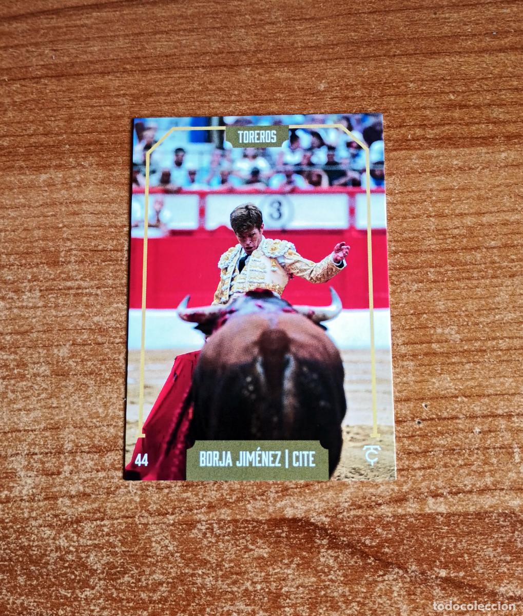 Tauromaquia: Cromo Taurocromos 2026 - N&ordm; 44 - Toreros - Borja Jim&eacute;nez - Cite