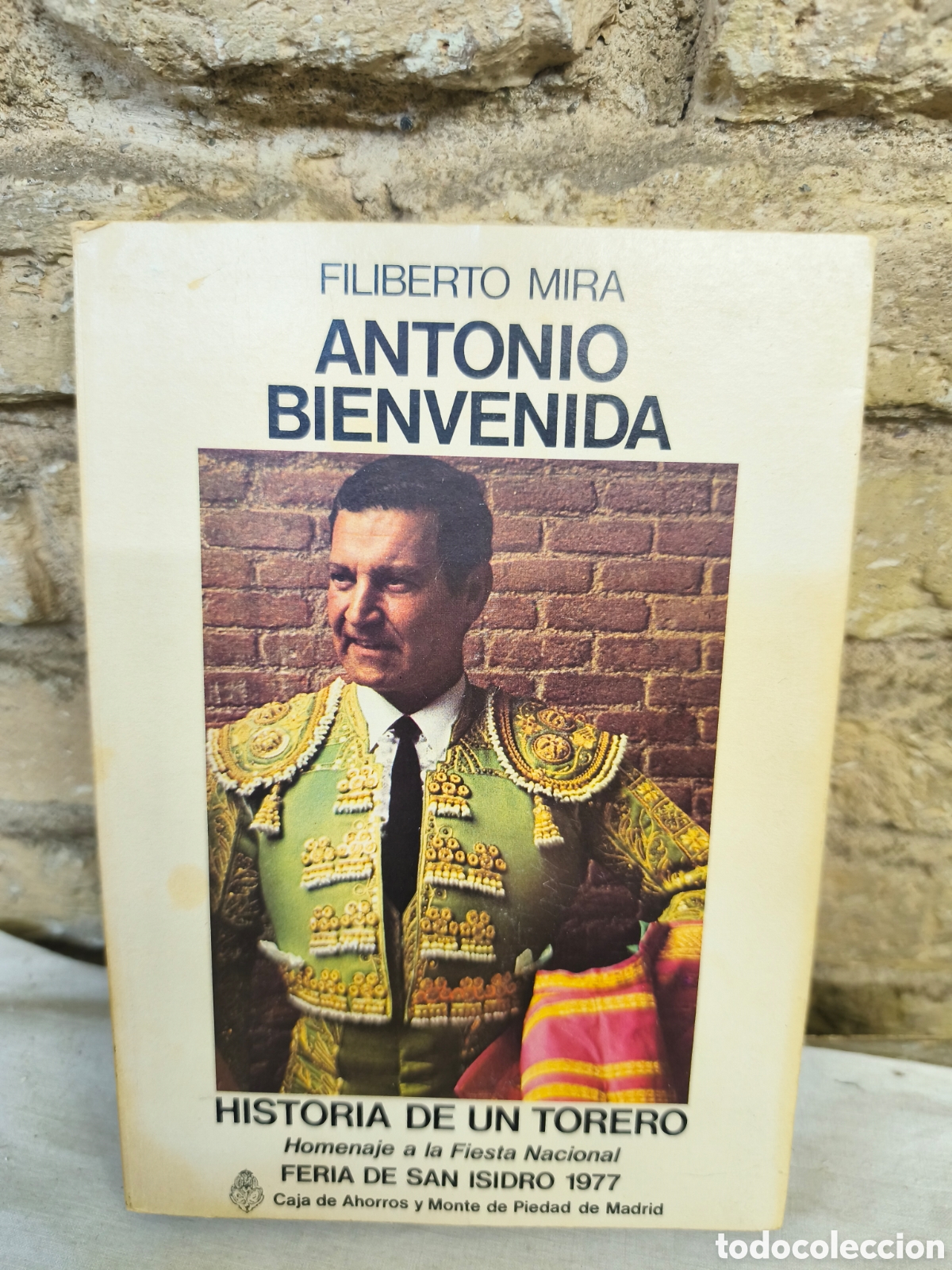 Tauromaquia: ANTONIO BIENVENIDA, Filiberto