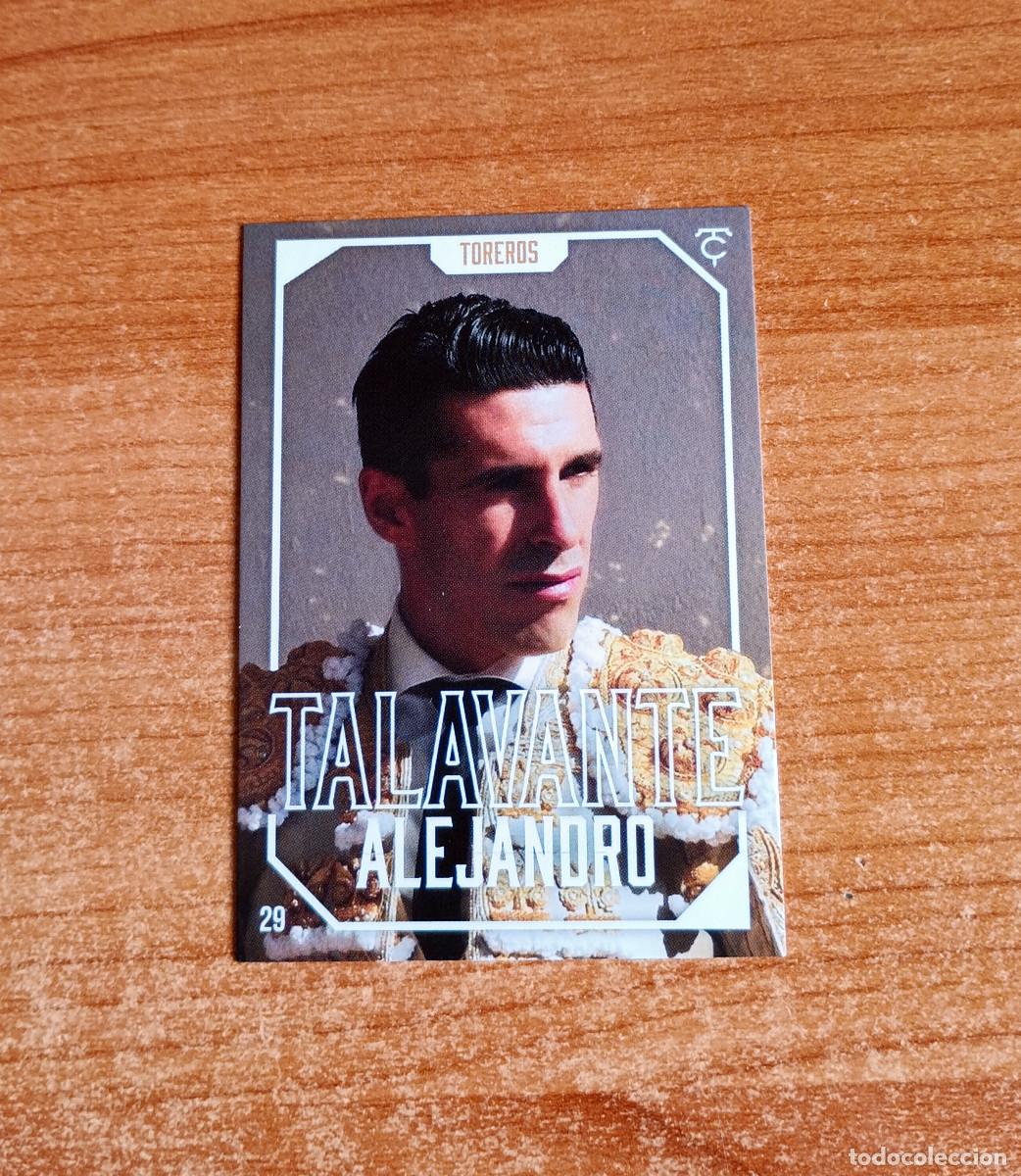 Tauromaquia: Cromo Taurocromos 2026 - N&ordm; 29 - Toreros - Alejandro Talavante