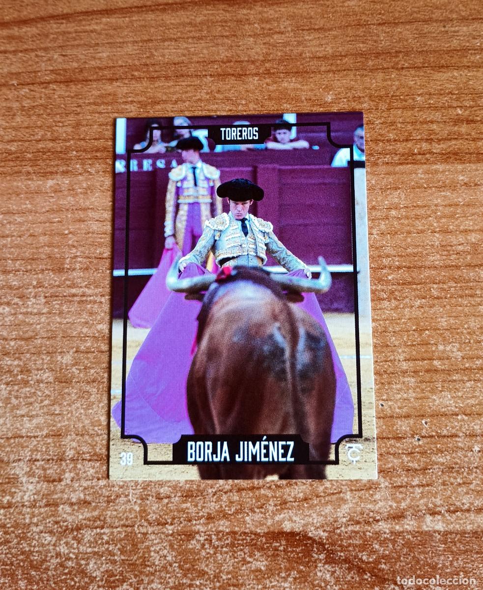 Tauromaquia: Cromo Taurocromos 2026 - N&ordm; 39 - Toreros - Borja Jim&eacute;nez