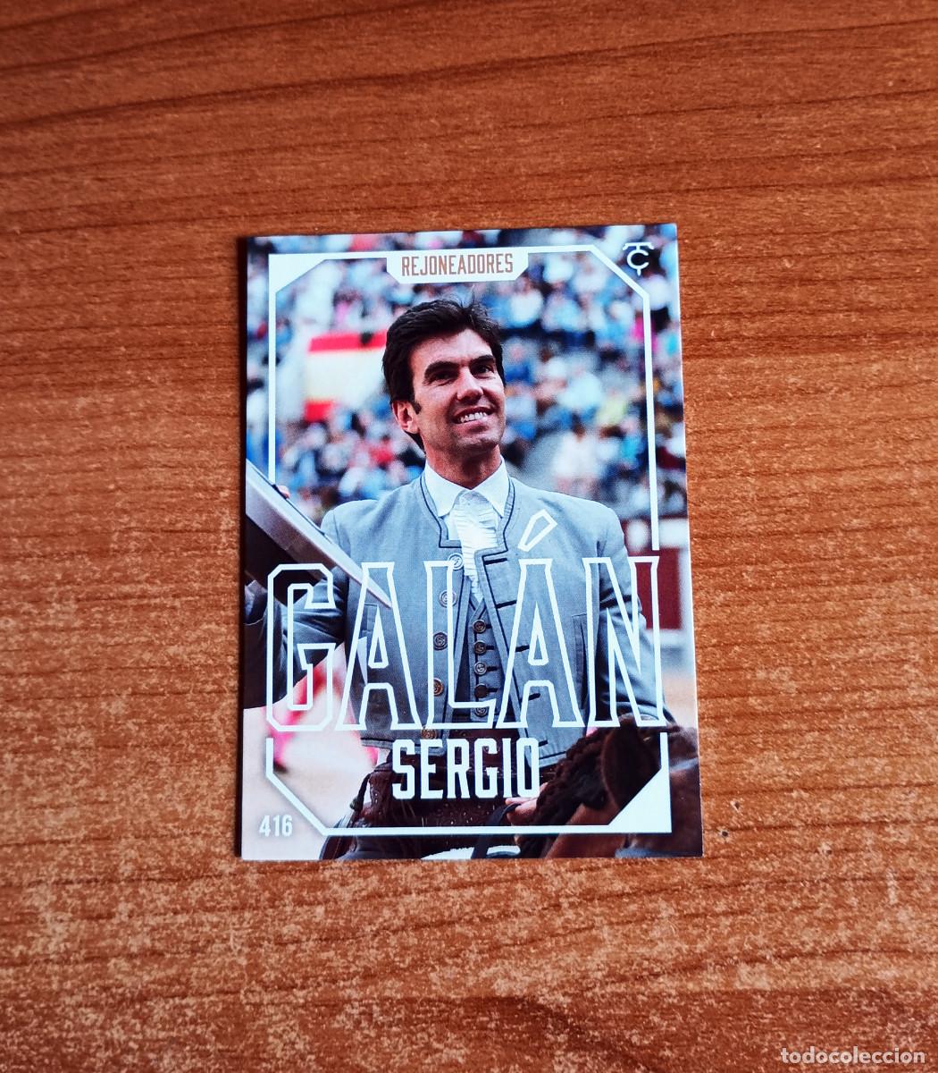 Tauromaquia: Cromo Taurocromos 2026 - N&ordm; 416 - Rejoneadores - Sergio Gal&aacute;n