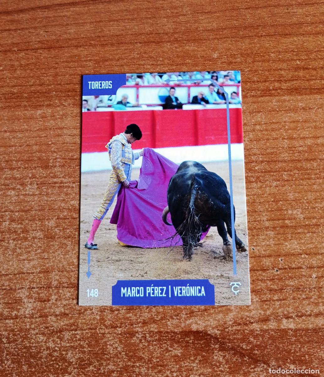 Tauromaquia: Cromo Taurocromos 2026 - N&ordm; 148 - Toreros - Marco P&eacute;rez - Ver&oacute;nica