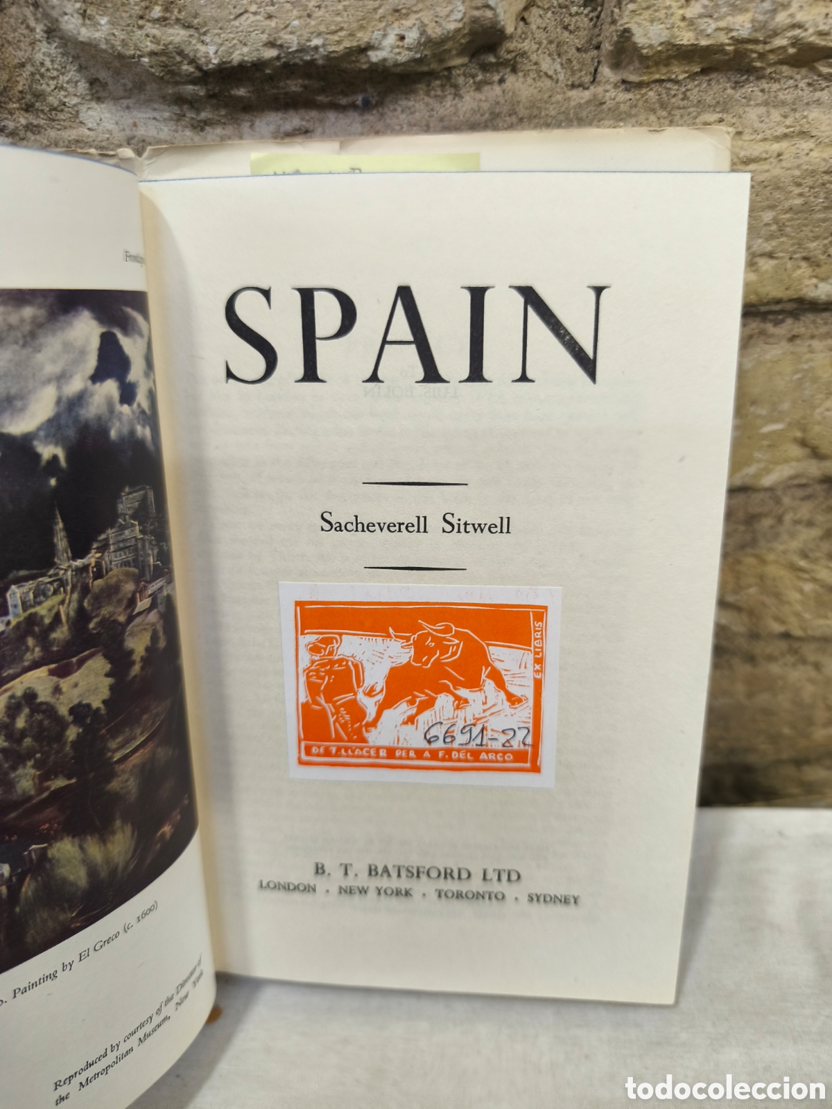Tauromaquia: SPAIN Sacheverell Sitwell - Foto 2