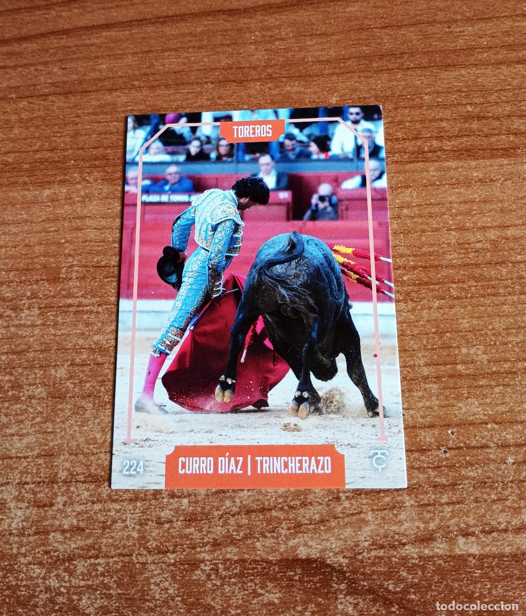 Tauromaquia: Cromo Taurocromos 2026 - N&ordm; 224 - Toreros - Curro D&iacute;az - Trincherazo
