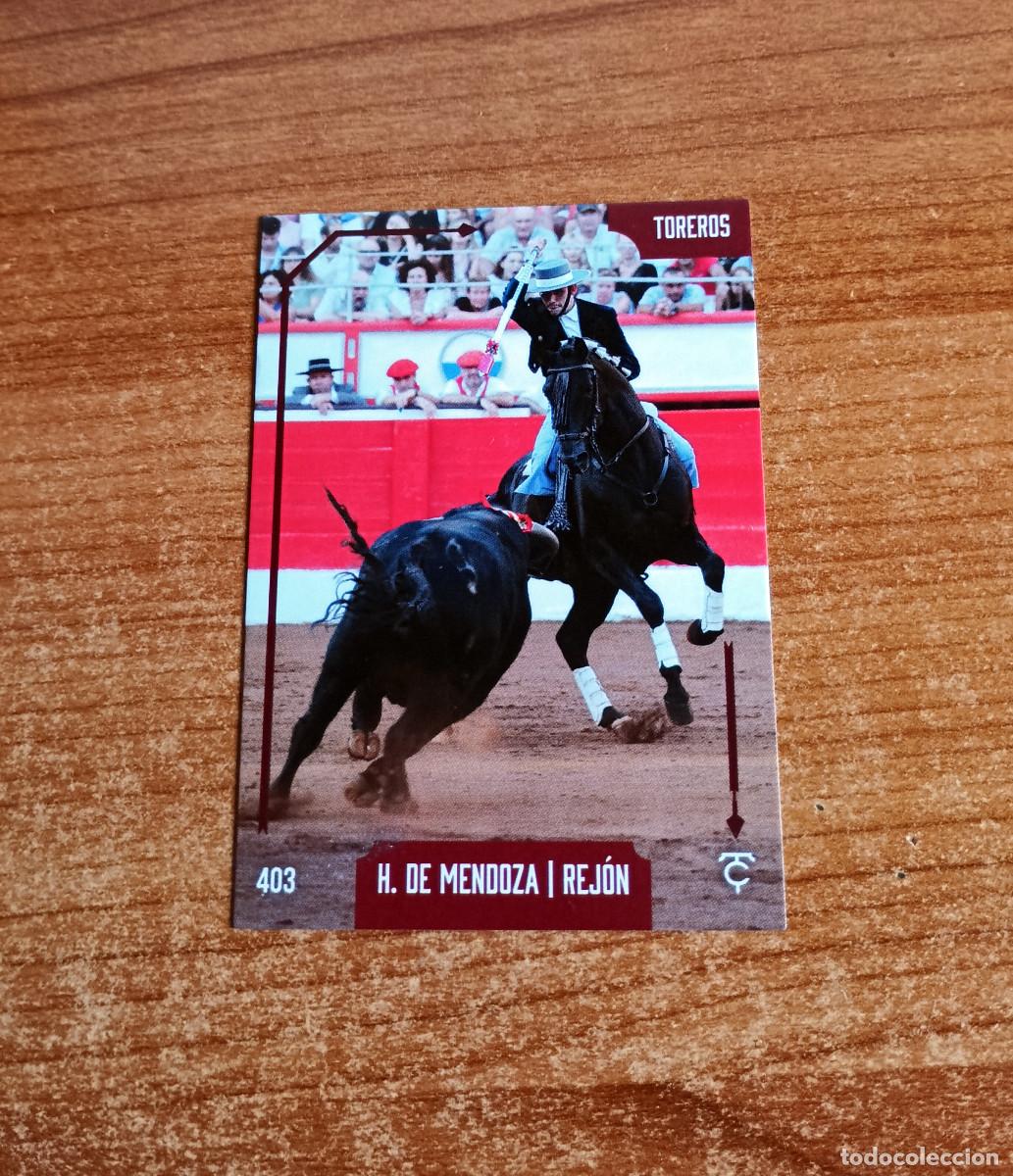 Tauromaquia: Cromo Taurocromos 2026 - N&ordm; 403 - Rejoneadores - Guillermo Hermoso de Mendoza - Rej&oacute;n
