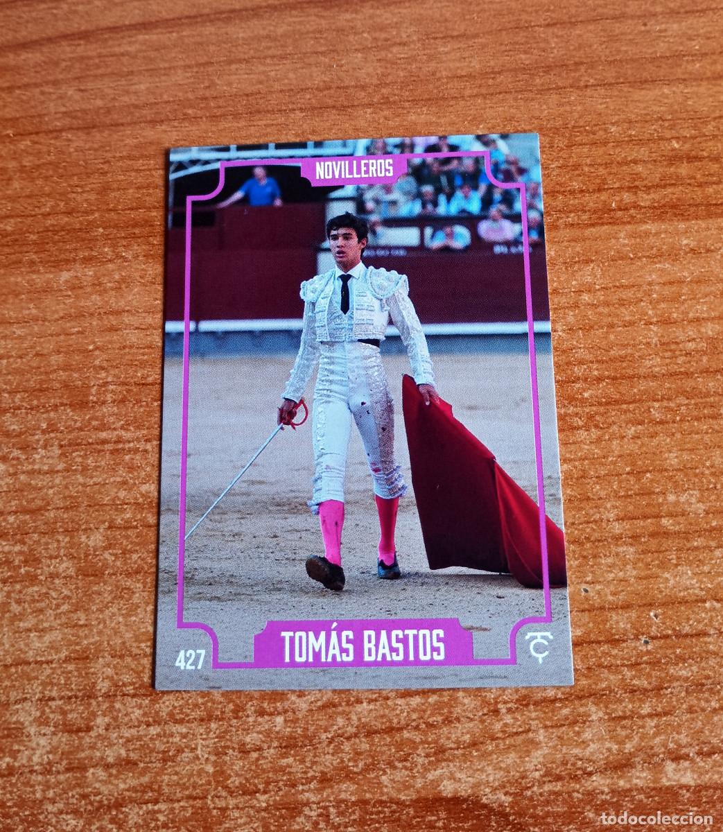 Tauromaquia: Cromo Taurocromos 2026 - N&ordm; 427 - Novilleros - Tom&aacute;s Bastos