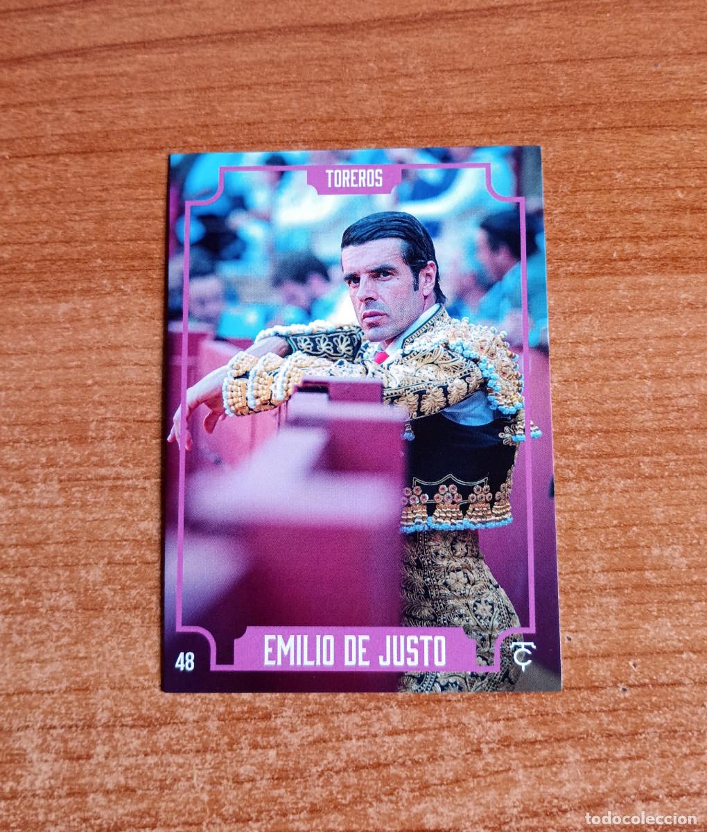 Tauromaquia: Cromo Taurocromos 2026 - N&ordm; 48 - Toreros - Emilio de Justo