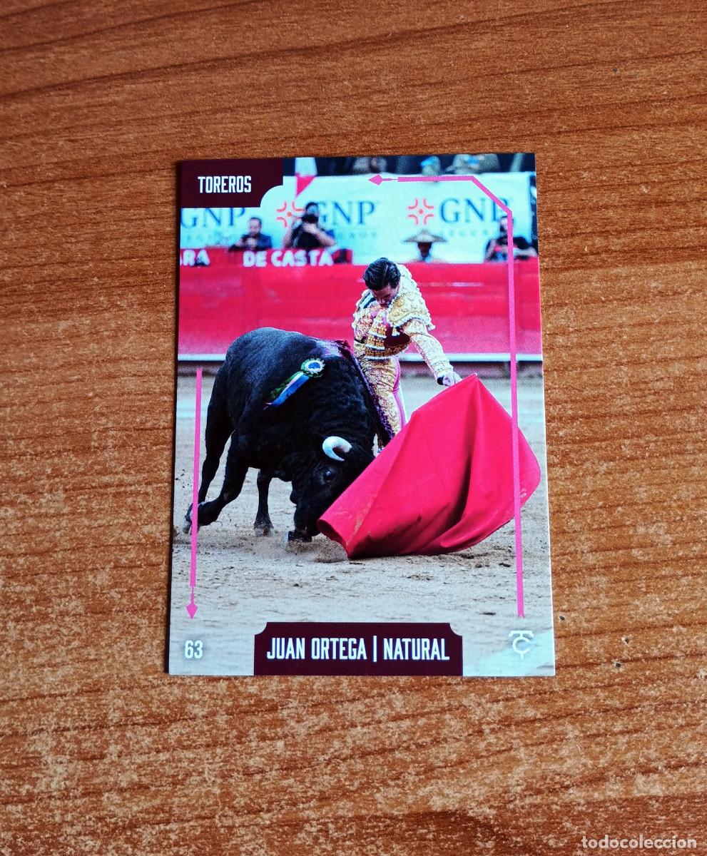 Tauromaquia: Cromo Taurocromos 2026 - N&ordm; 63 - Toreros - Juan Ortega - Natural