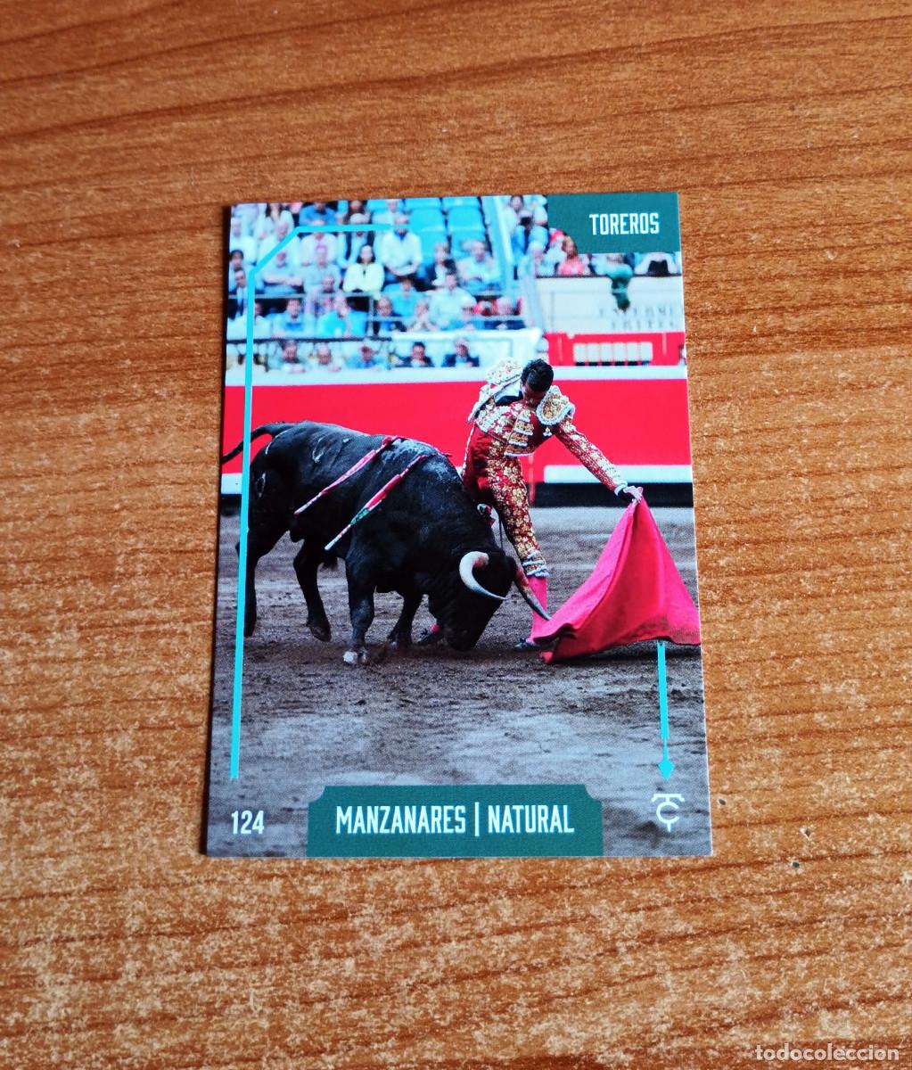 Tauromaquia: Cromo Taurocromos 2026 - N&ordm; 124 - Toreros - Manzanares - Natural
