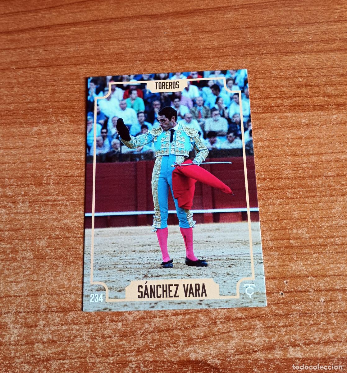Tauromaquia: Cromo Taurocromos 2026 - N&ordm; 234 - Toreros - S&aacute;nchez Vara