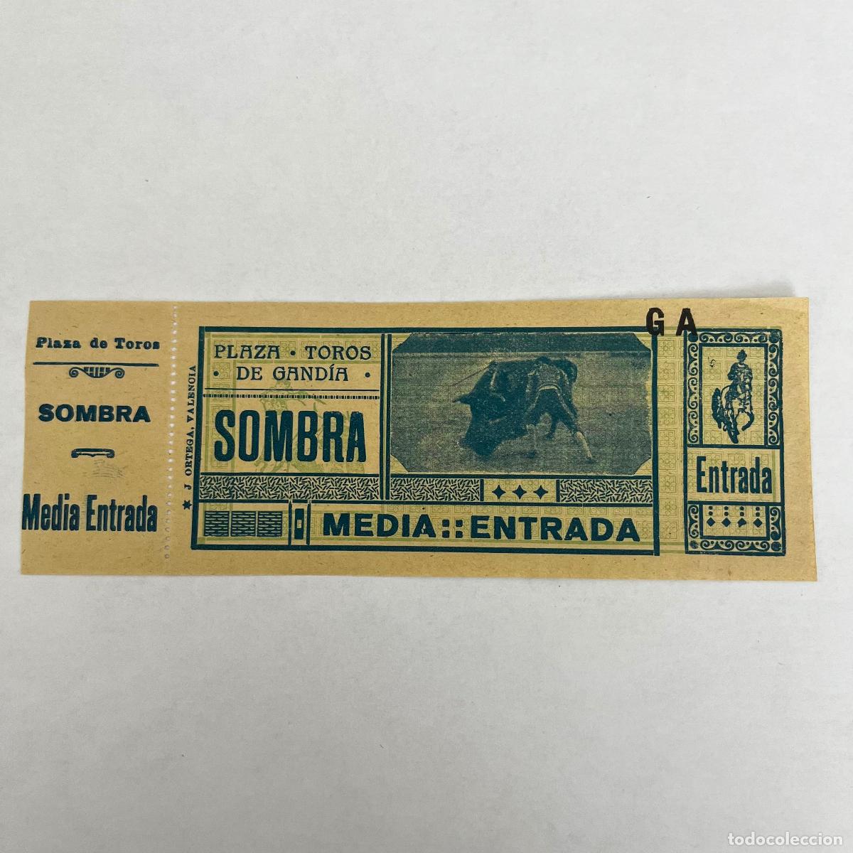 Tauromachie: ENTRADA DE TOROS. GANDIA.