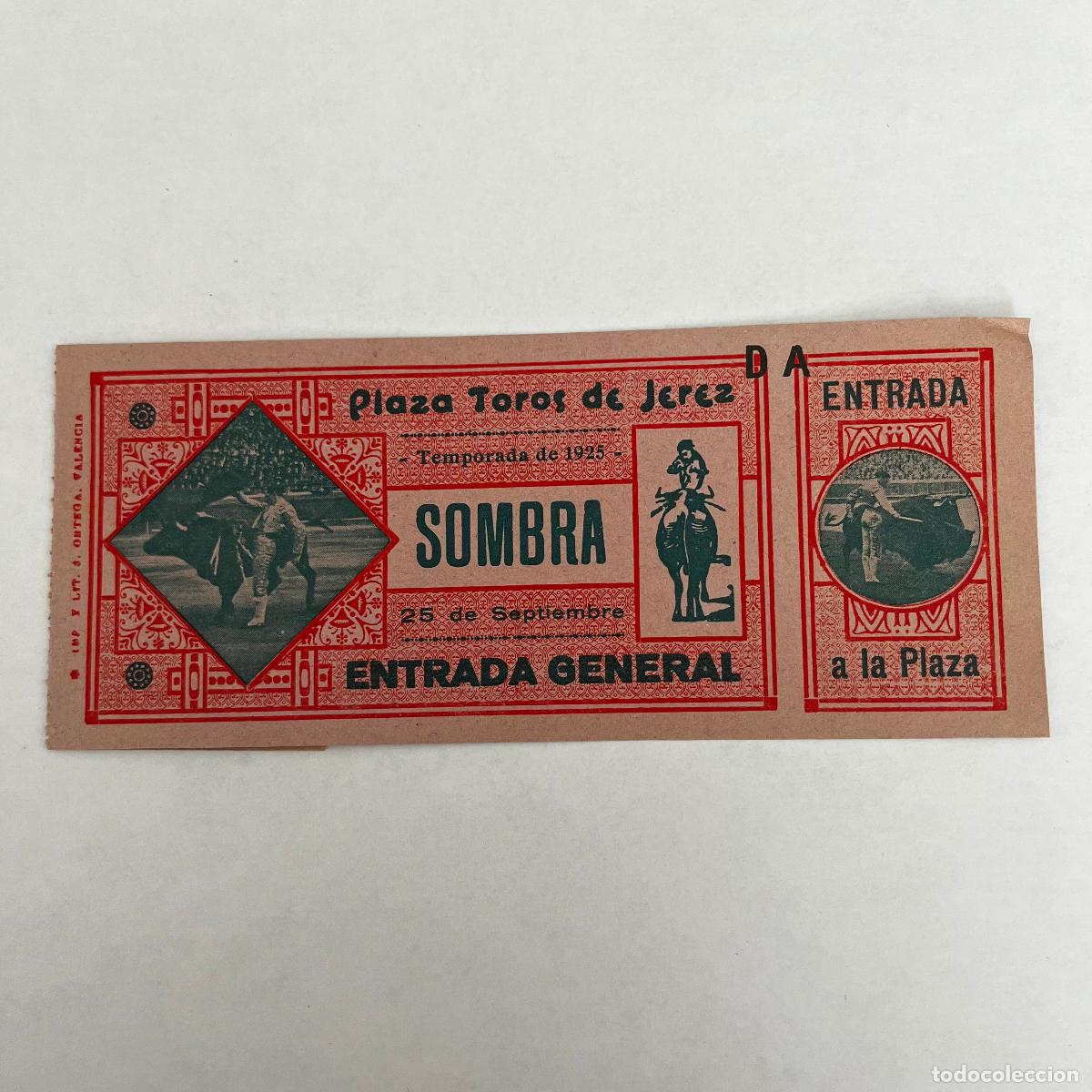 Tauromaquia: ENTRADA DE TOROS. JEREZ. 1925. - Foto 1