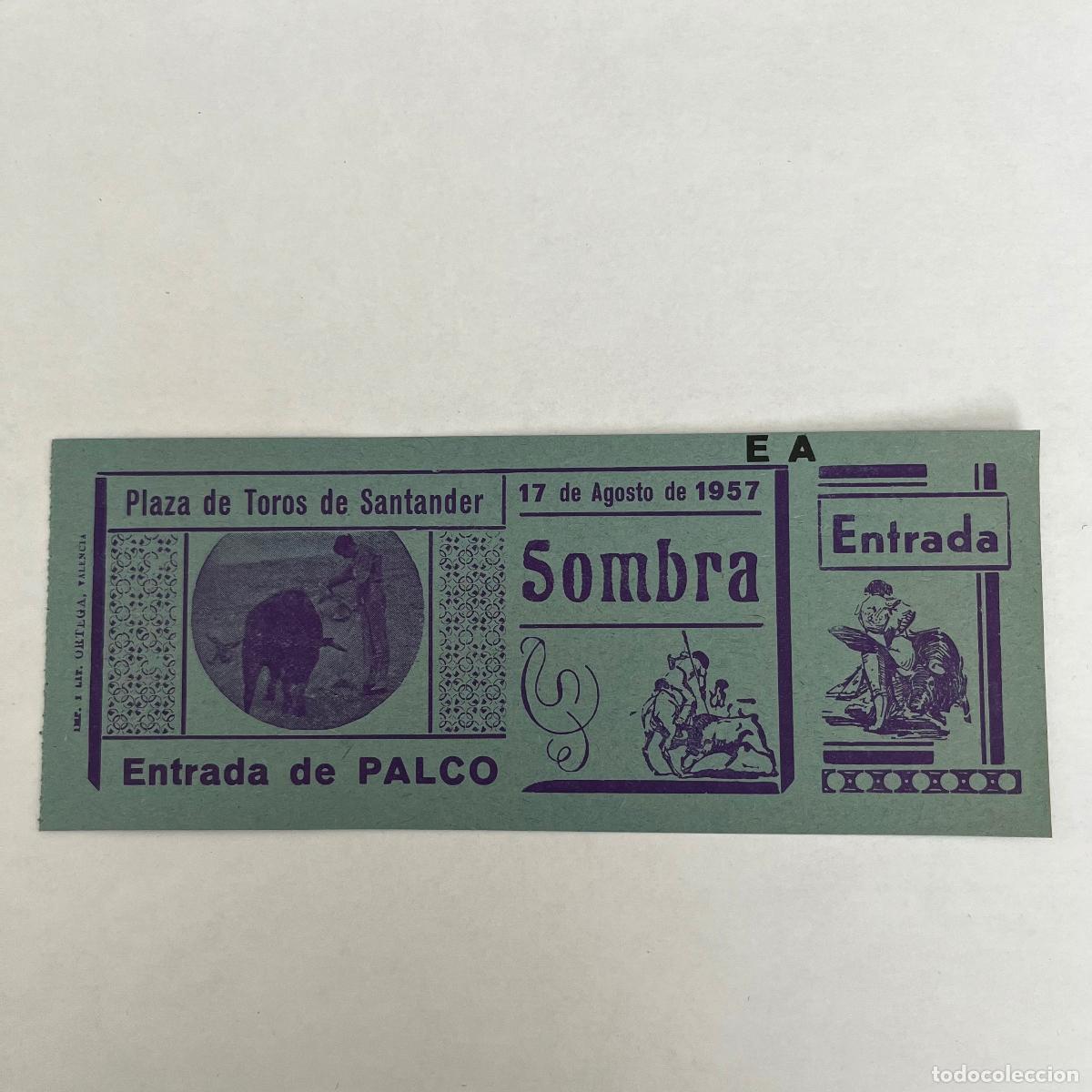 Tauromaquia: ENTRADA DE TOROS. SANTANDER. 1957. - Foto 1