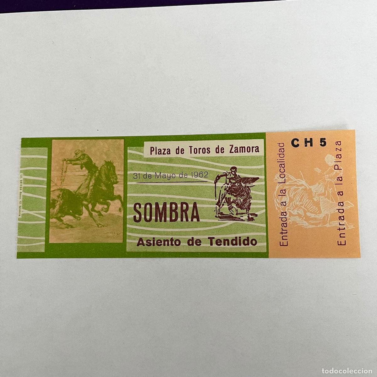 Stierkampf: ENTRADA DE TOROS. ZAMORA. 1962.